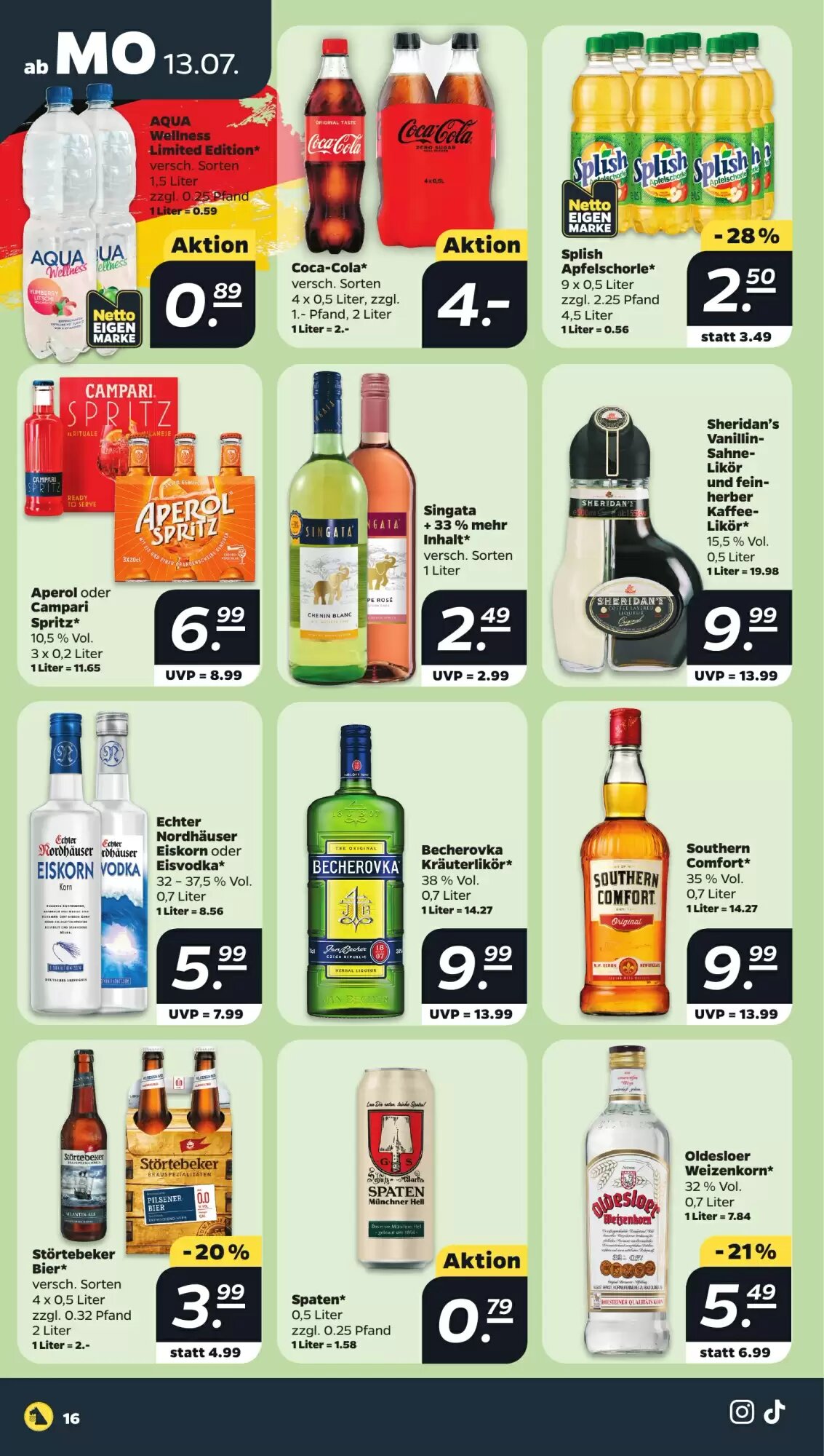 NETTO Prospekt (ab 13.07.2026) zum Blättern - Seite 16