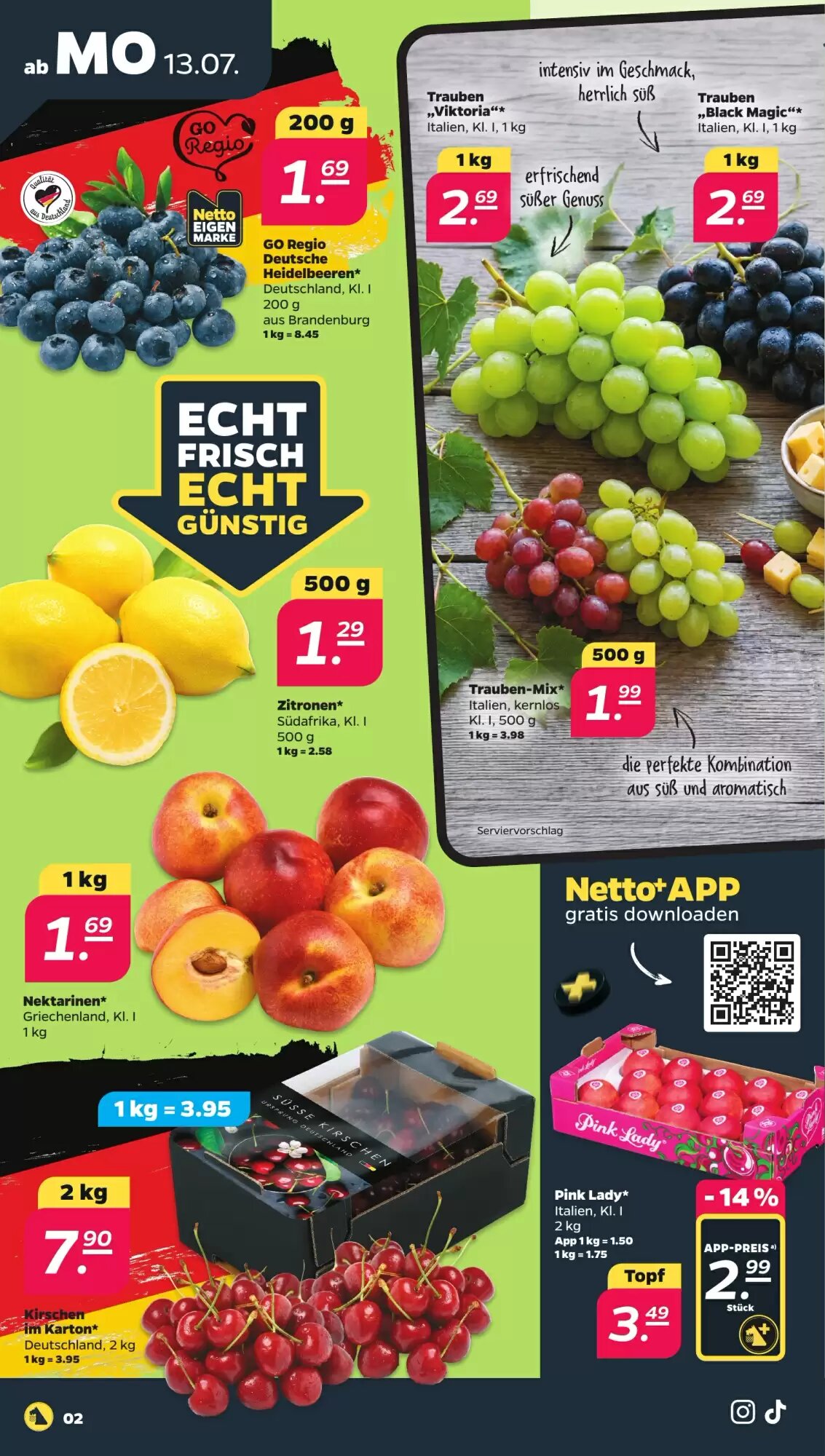 NETTO Prospekt (ab 13.07.2026) zum Blättern - Seite 2