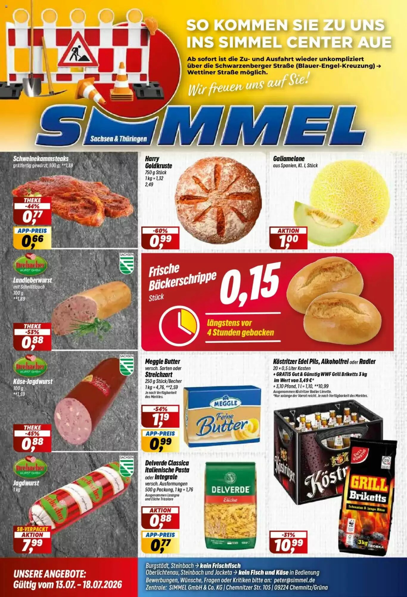 Simmel Prospekt (ab 13.07.2026) zum Blättern - Seite 1