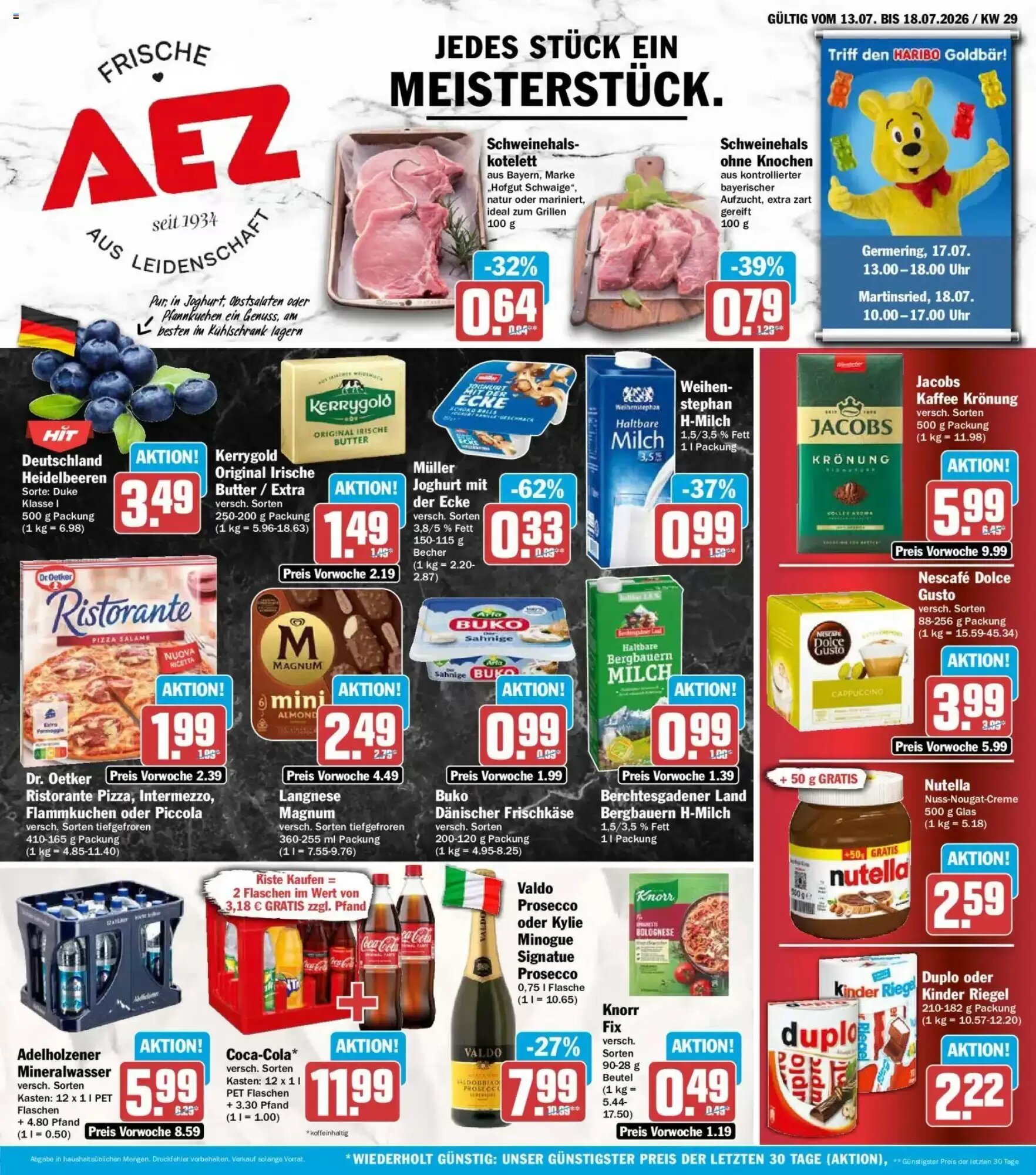 AEZ Prospekt (ab 13.07.2026) zum Blättern - Seite 1