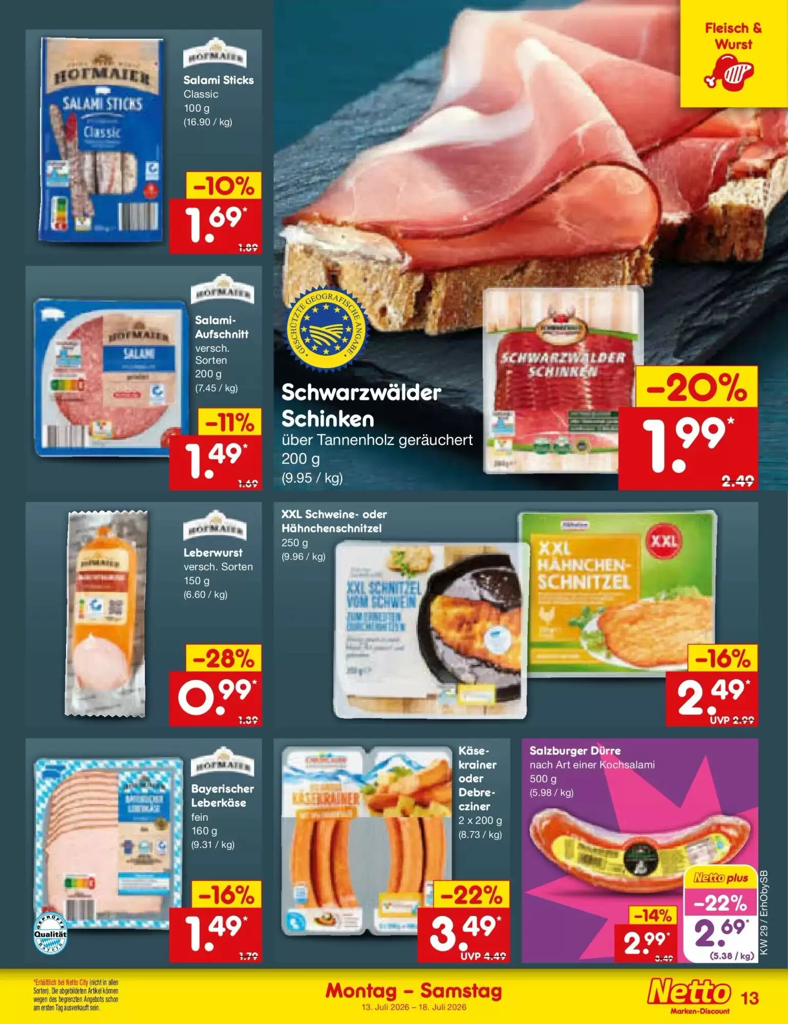 Netto Marken-Discount Prospekt (ab 13.07.2026) zum Blättern - Seite 15