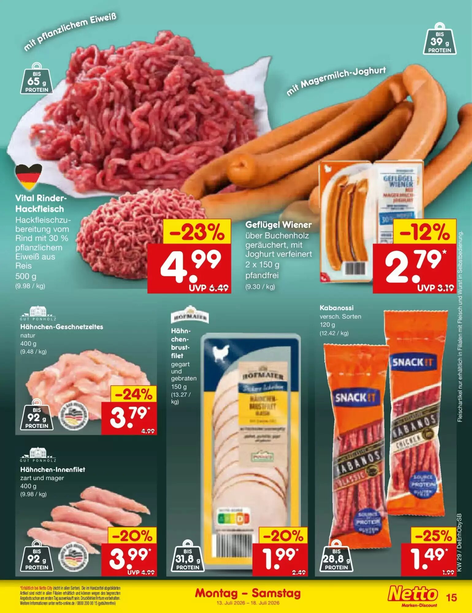 Netto Marken-Discount Prospekt (ab 13.07.2026) zum Blättern - Seite 19