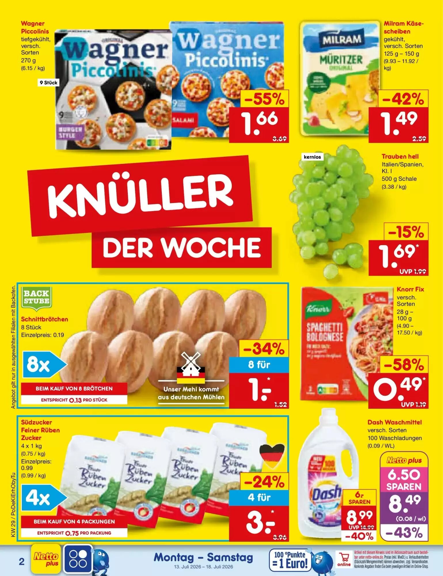 Netto Marken-Discount Prospekt (ab 13.07.2026) zum Blättern - Seite 2