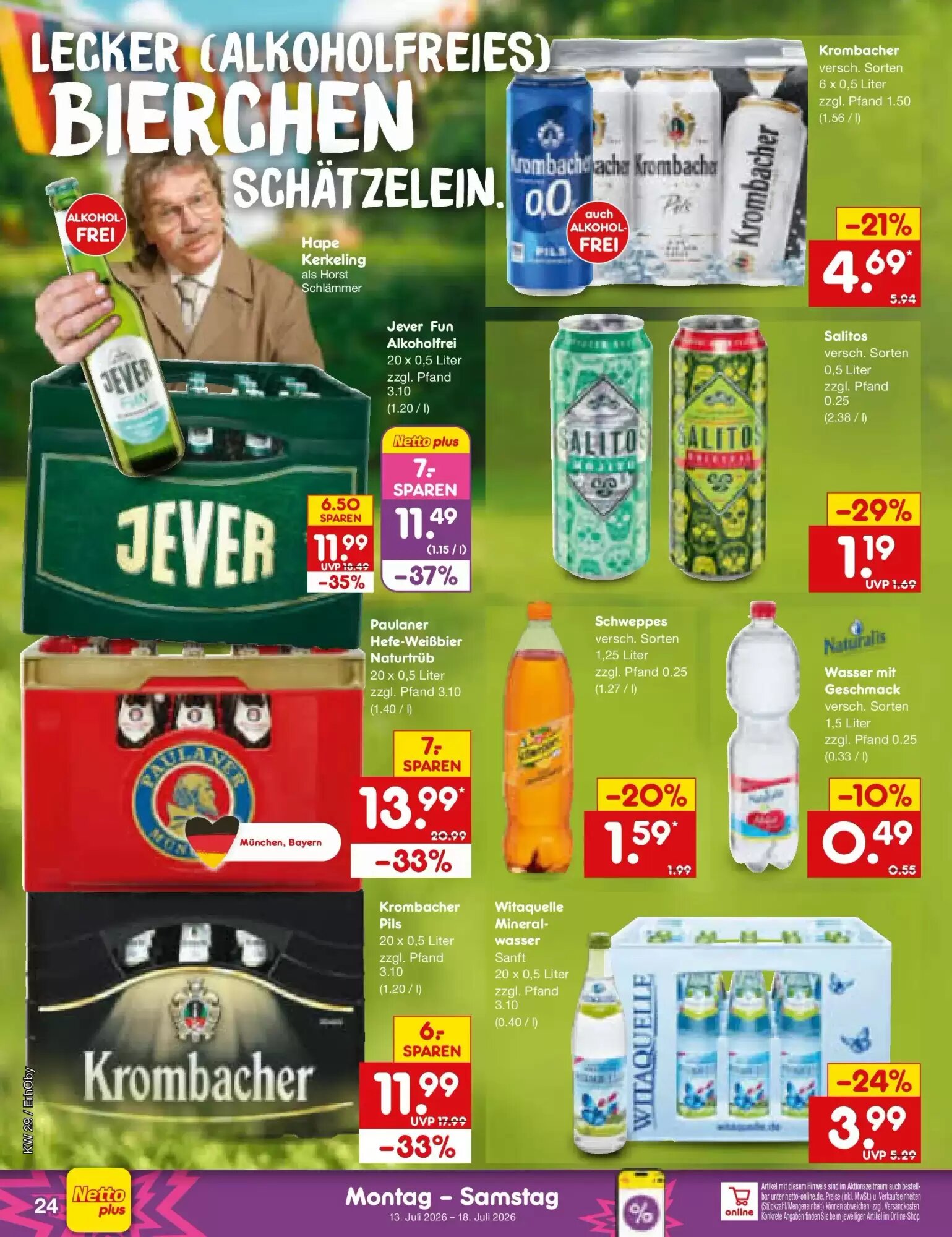 Netto Marken-Discount Prospekt (ab 13.07.2026) zum Blättern - Seite 32