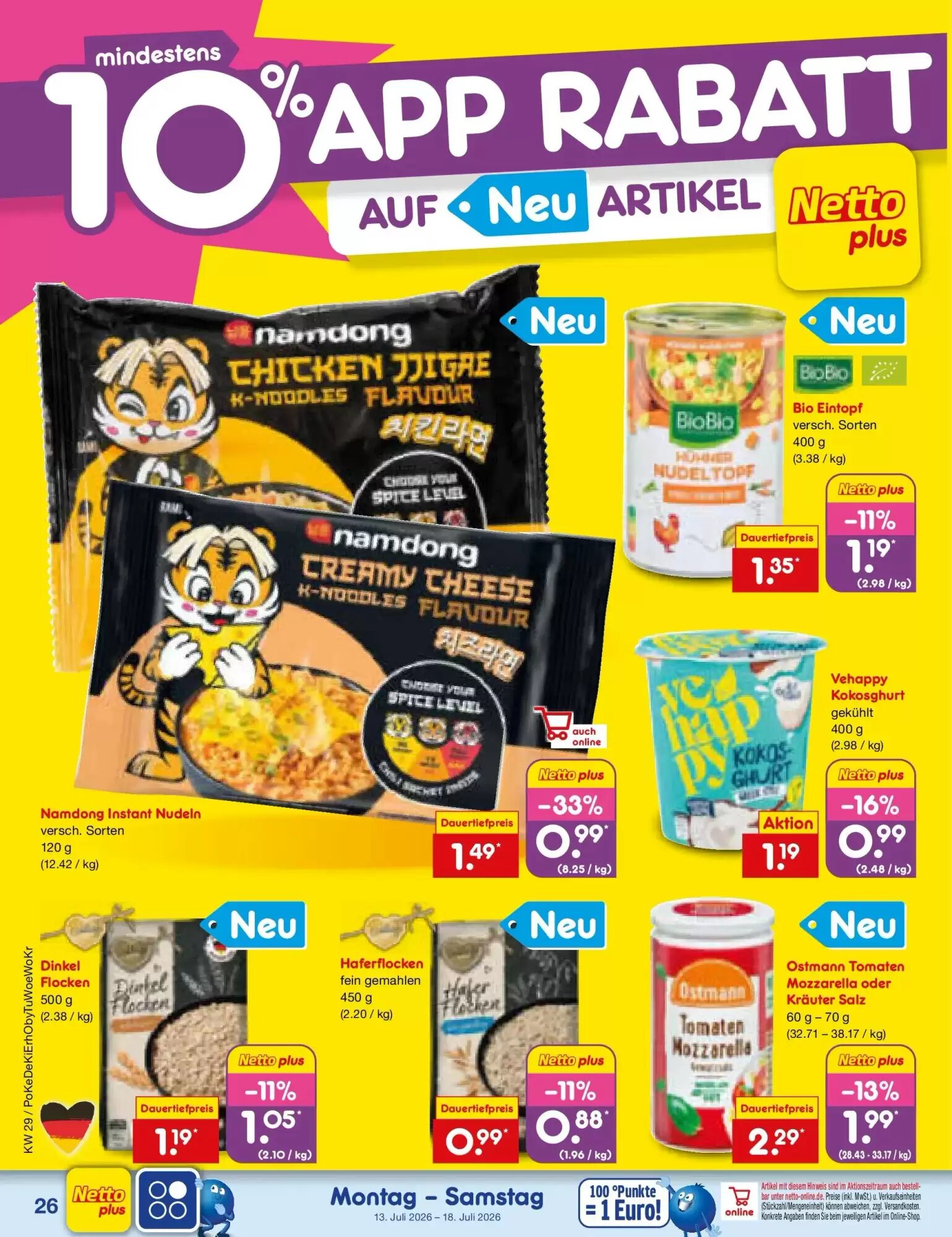Netto Marken-Discount Prospekt (ab 13.07.2026) zum Blättern - Seite 36