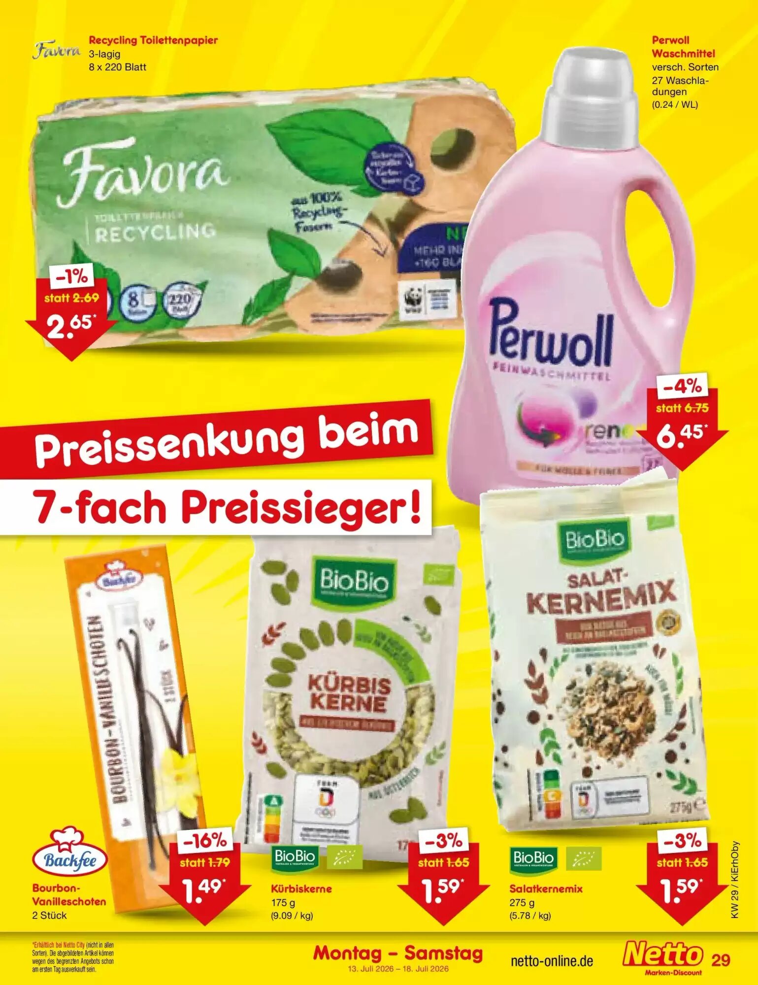 Netto Marken-Discount Prospekt (ab 13.07.2026) zum Blättern - Seite 39