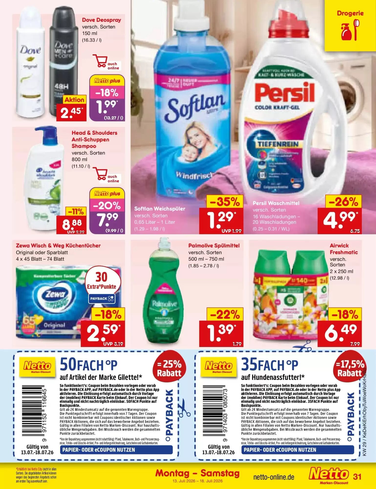 Netto Marken-Discount Prospekt (ab 13.07.2026) zum Blättern - Seite 41