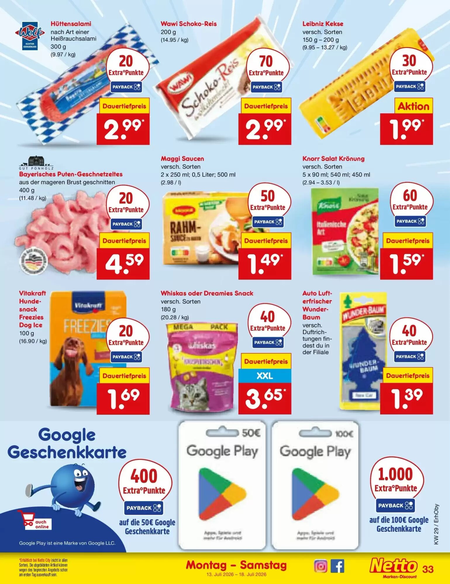 Netto Marken-Discount Prospekt (ab 13.07.2026) zum Blättern - Seite 47