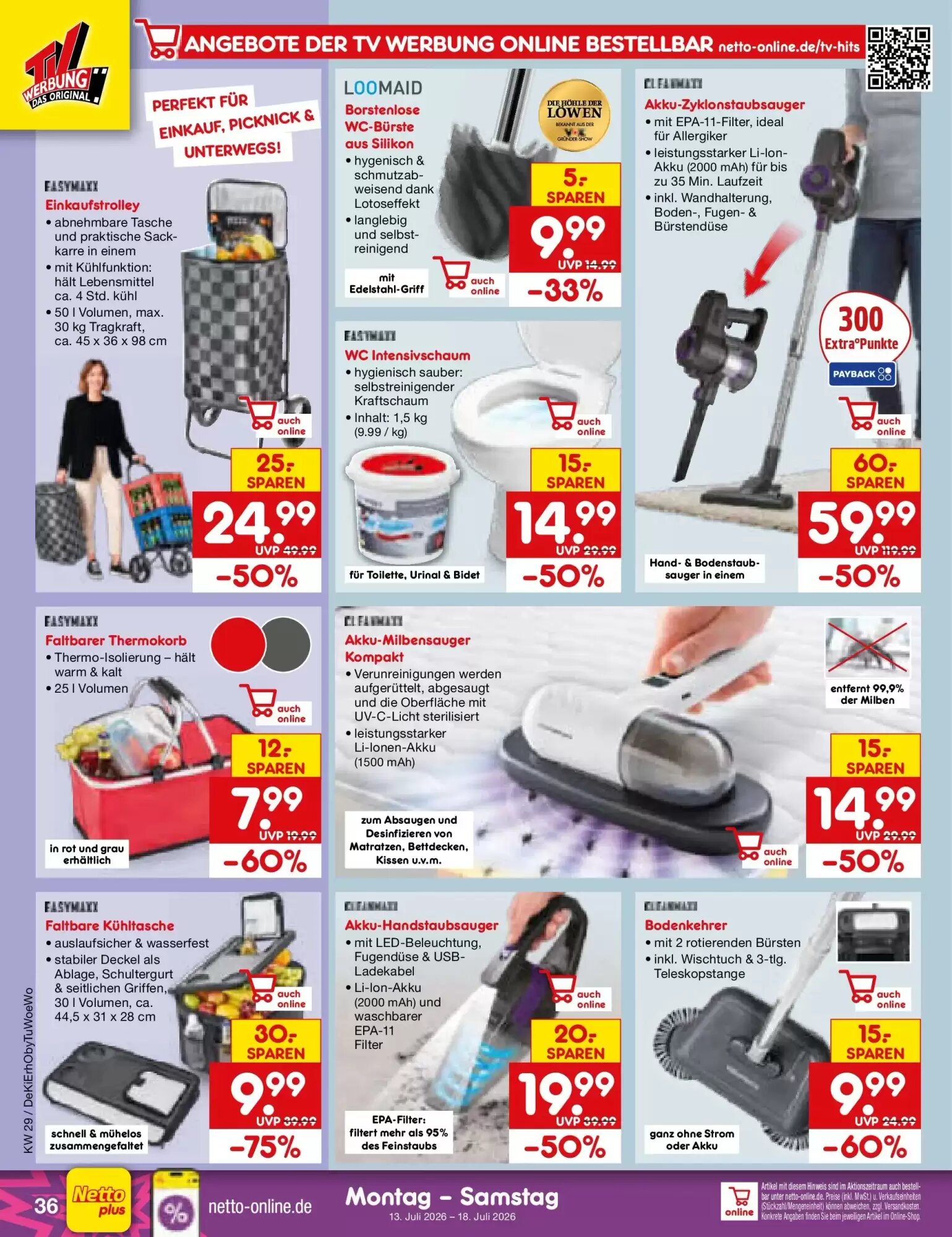 Netto Marken-Discount Prospekt (ab 13.07.2026) zum Blättern - Seite 52