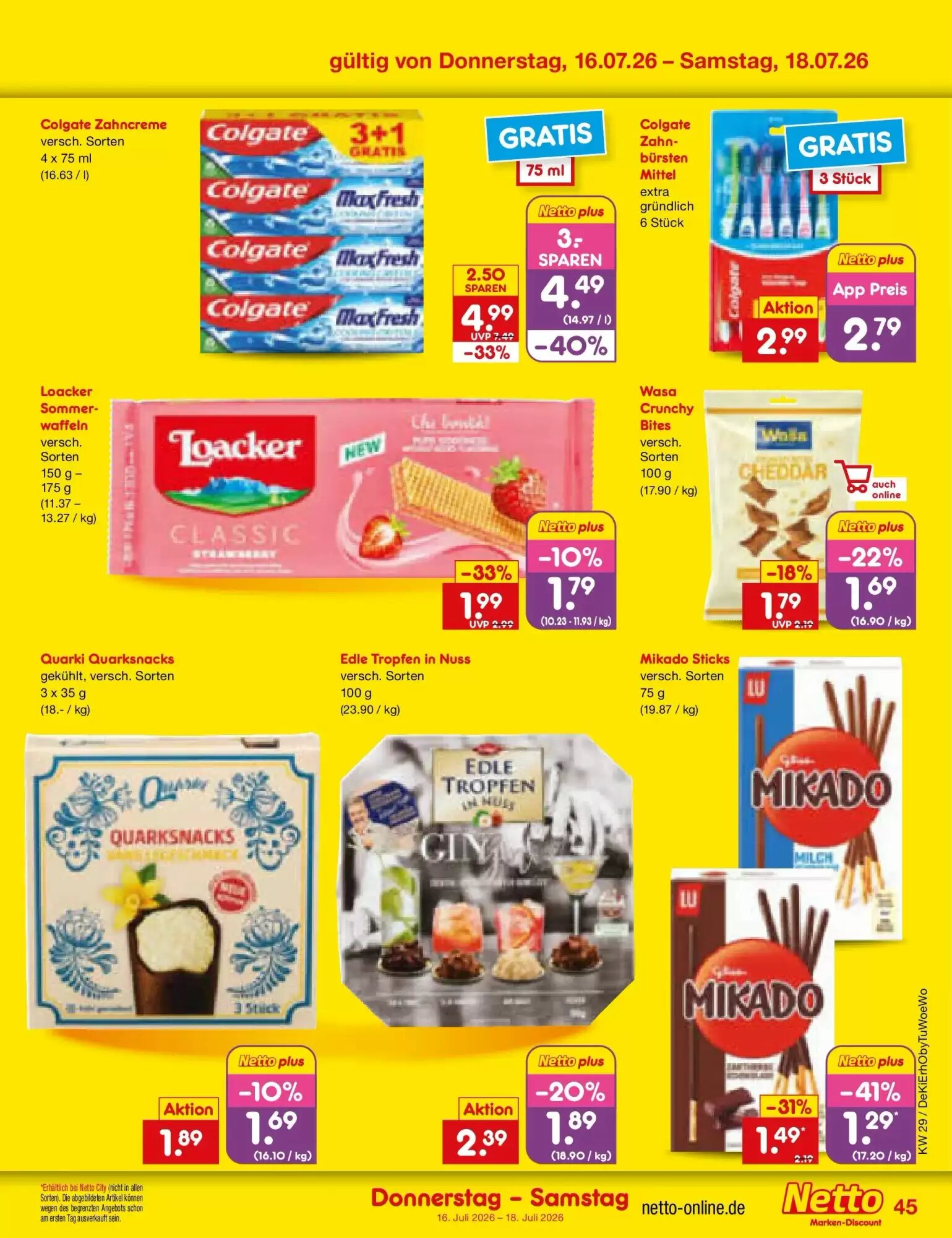 Netto Marken-Discount Prospekt (ab 13.07.2026) zum Blättern - Seite 65
