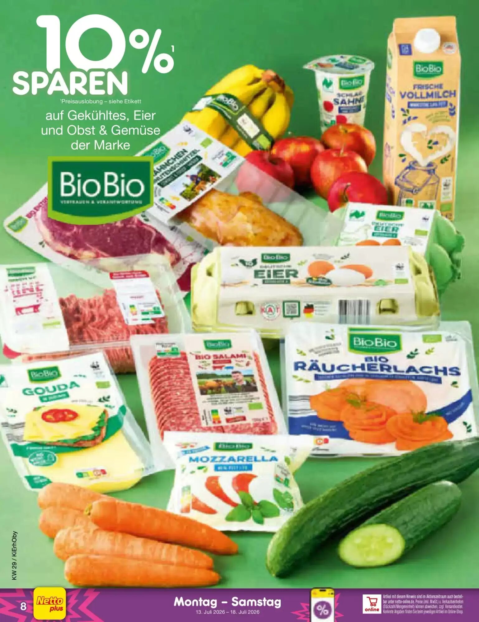Netto Marken-Discount Prospekt (ab 13.07.2026) zum Blättern - Seite 8