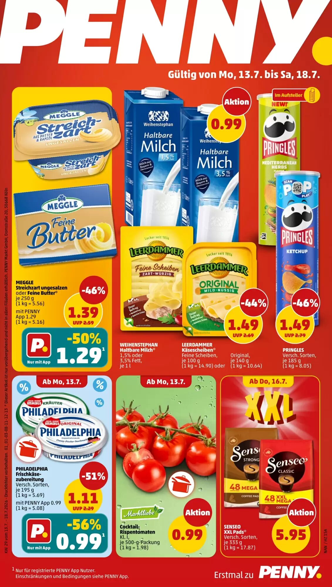 PENNY Prospekt (ab 13.07.2026) zum Blättern - Seite 1