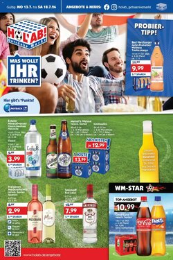 Hol'ab Getränkemarkt Prospekt (ab 13.07.2026) zum Blättern