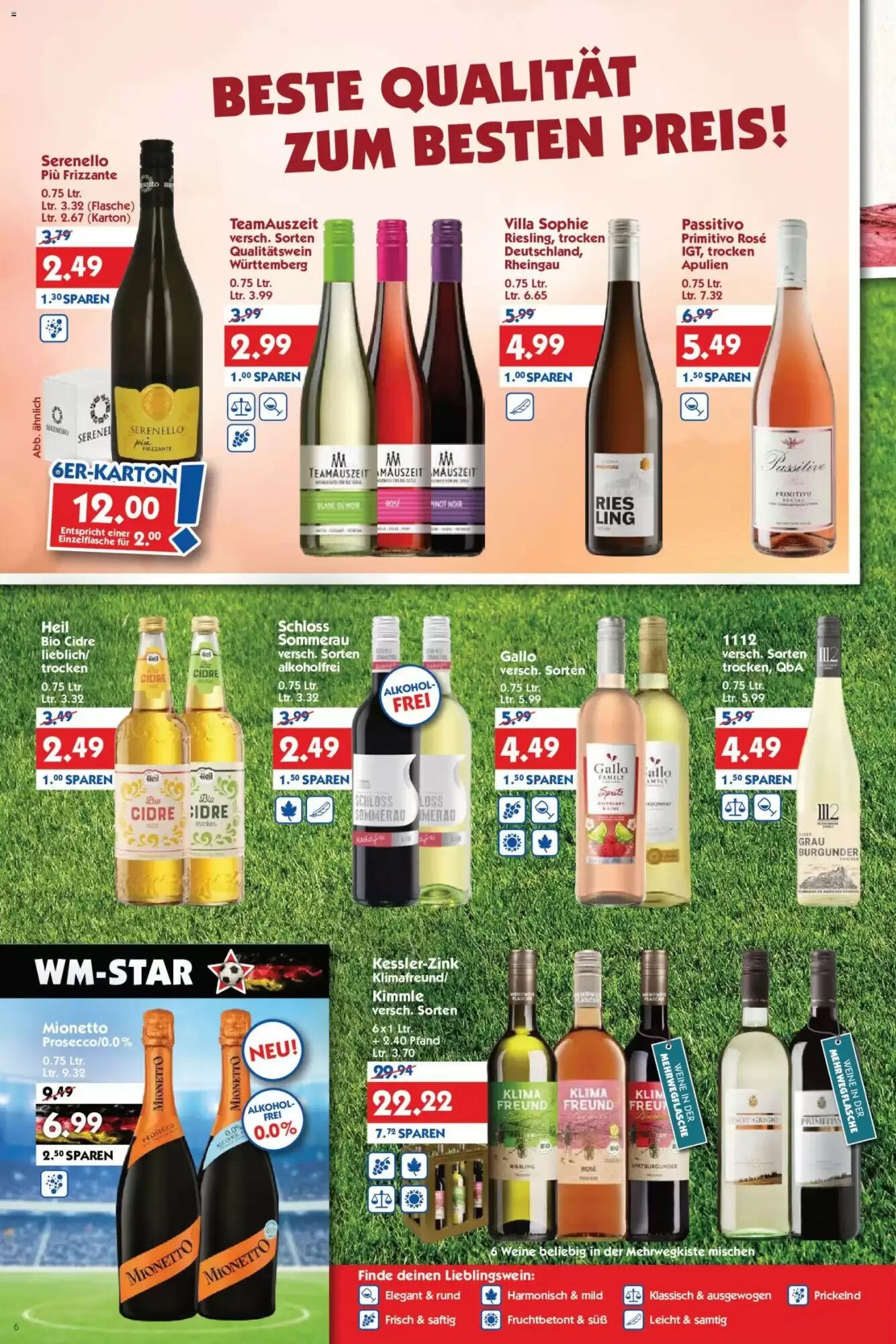 Hol'ab Getränkemarkt Prospekt (ab 13.07.2026) zum Blättern - Seite 6