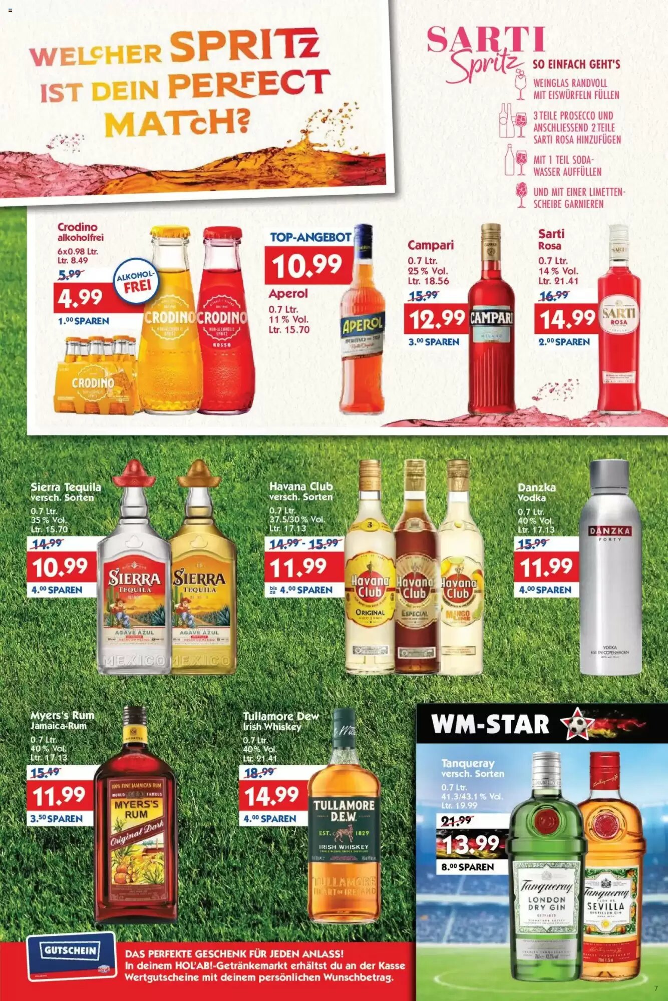 Hol'ab Getränkemarkt Prospekt (ab 13.07.2026) zum Blättern - Seite 7