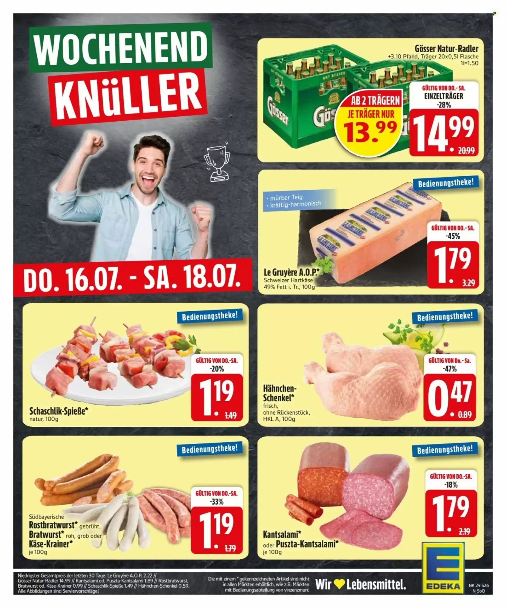 Edeka Niemerszein Prospekt (ab 13.07.2026) zum Blättern - Seite 28