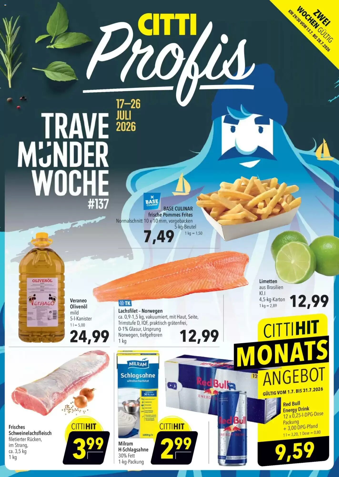 CITTI Markt Prospekt (ab 13.07.2026) zum Blättern - Seite 1