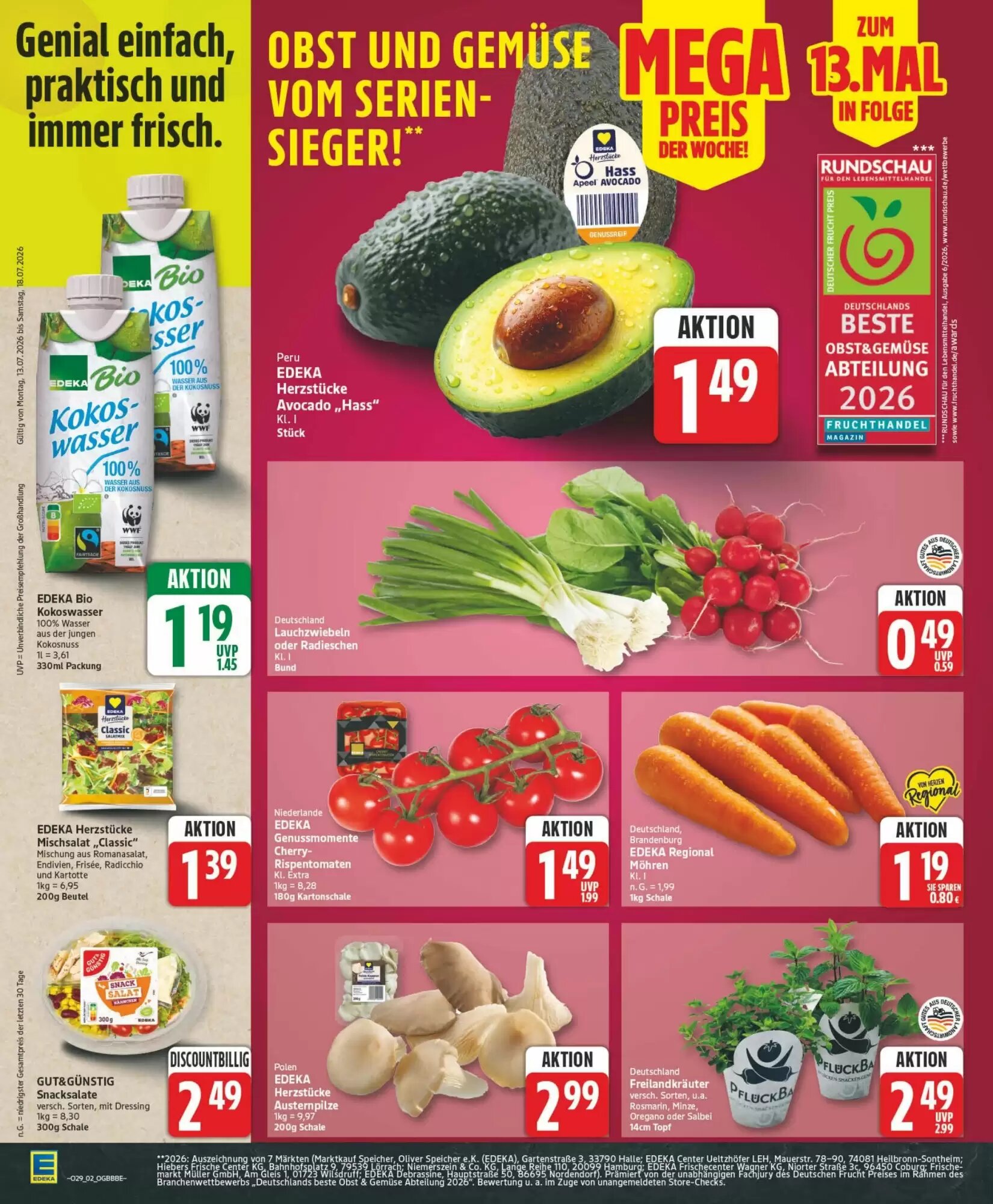 Edeka24 Prospekt (ab 13.07.2026) zum Blättern - Seite 2