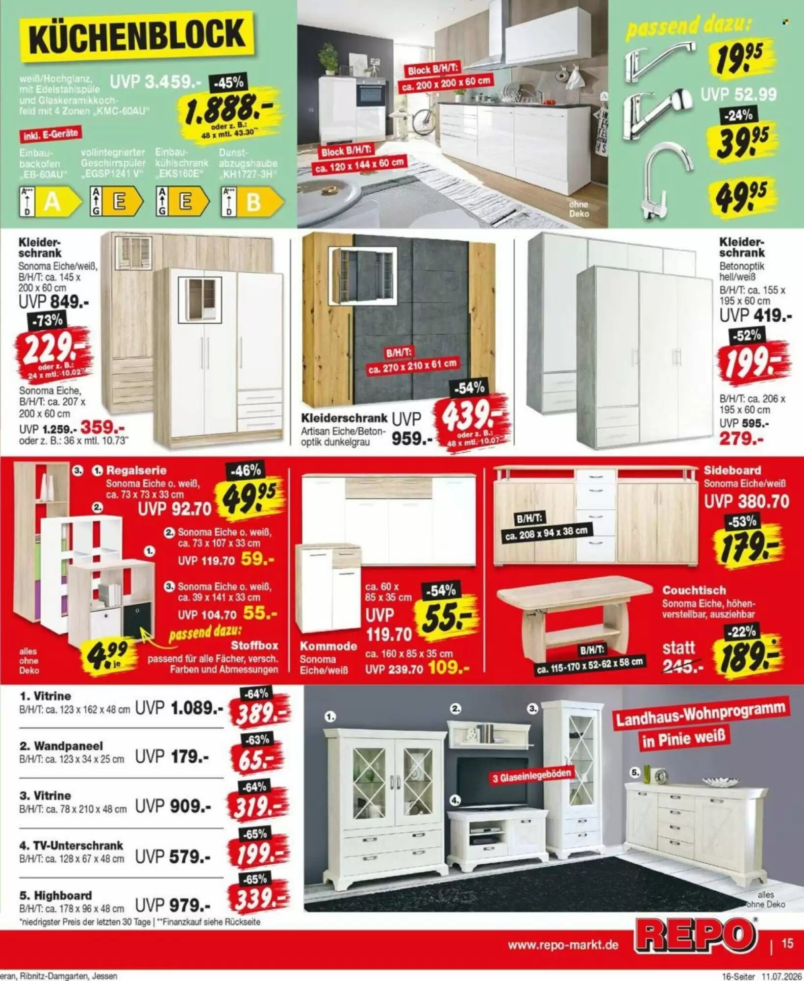 Repo Markt Prospekt (ab 13.07.2026) zum Blättern - Seite 15