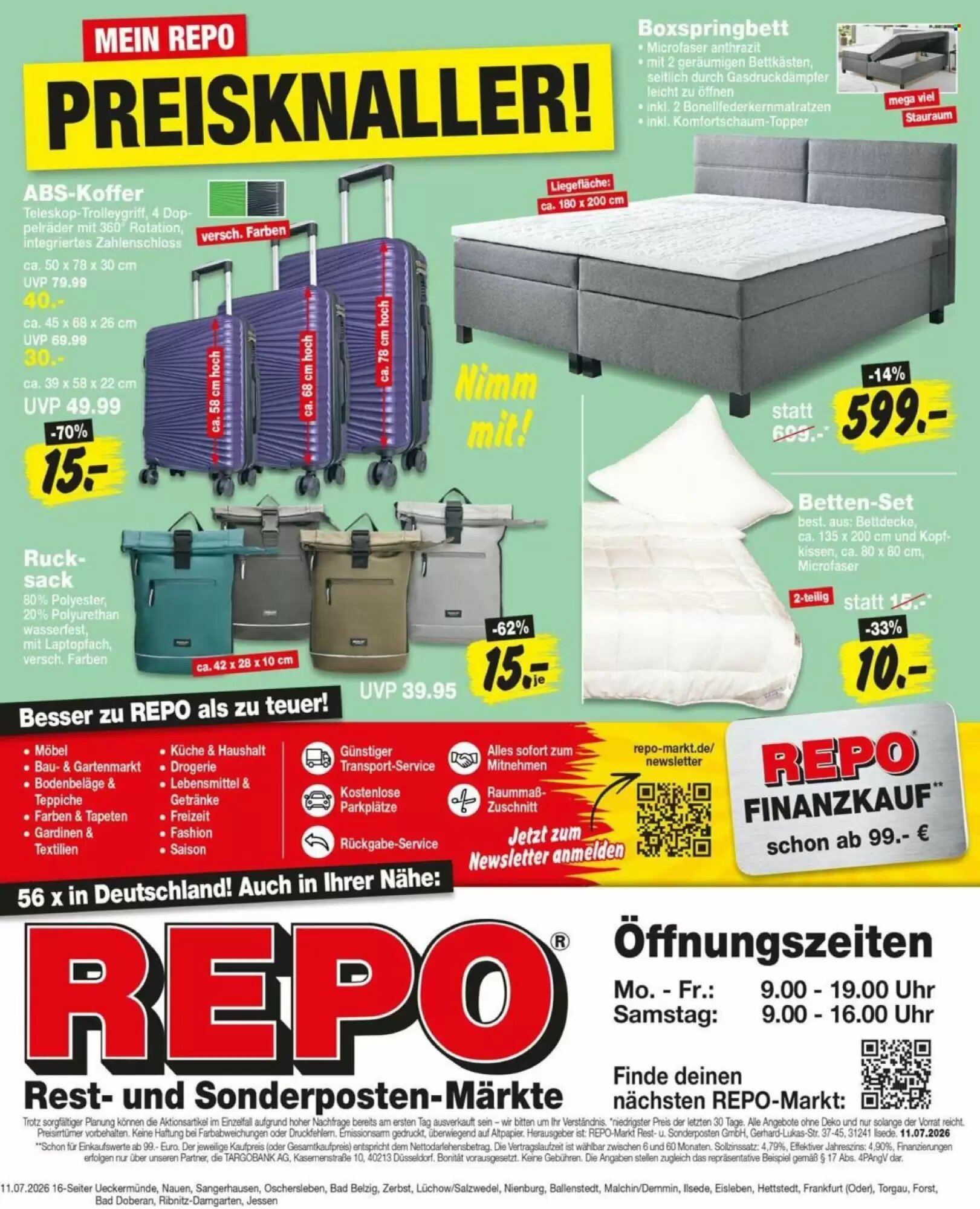 Repo Markt Prospekt (ab 13.07.2026) zum Blättern - Seite 16