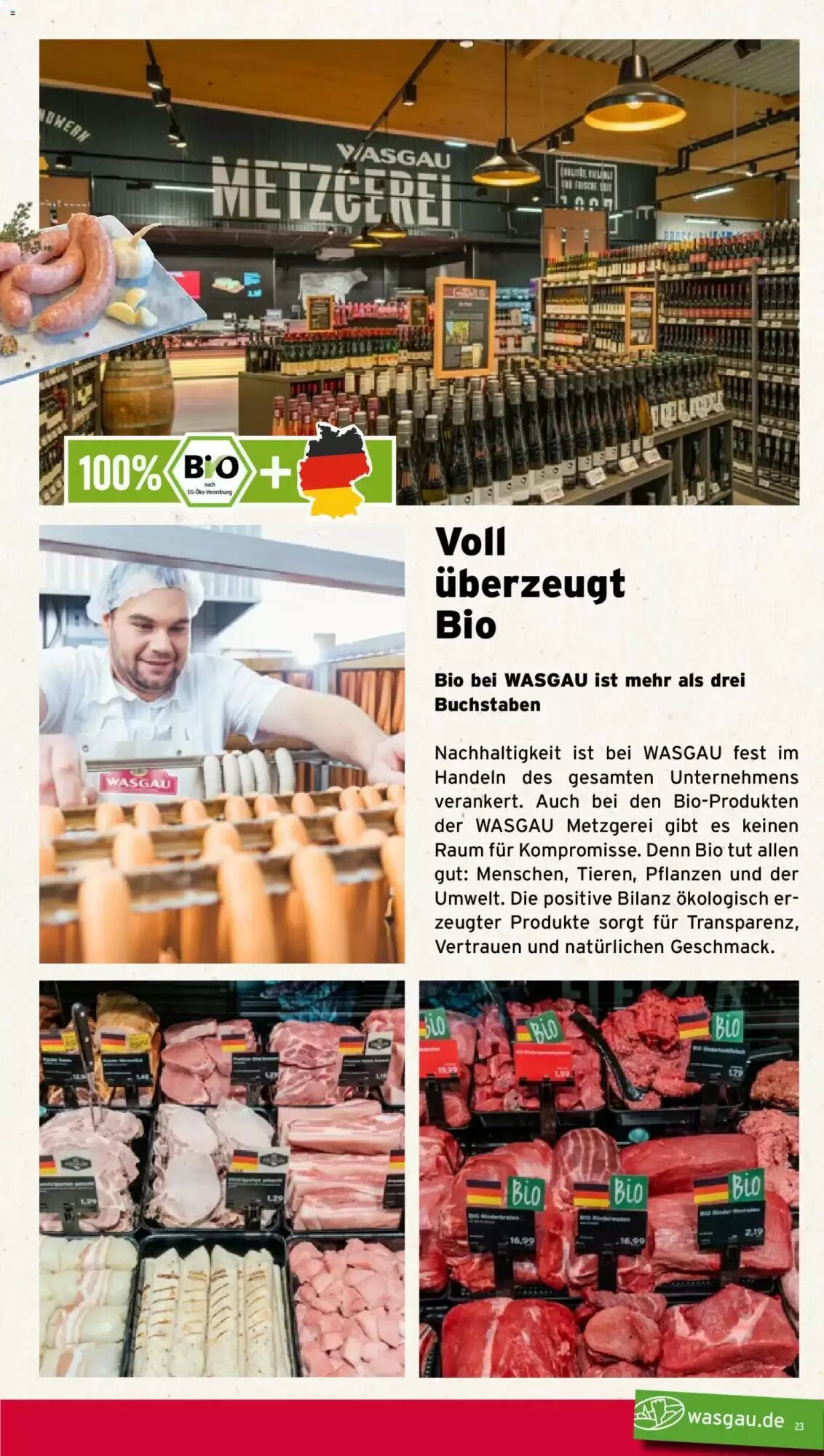 Wasgau Prospekt (ab 13.07.2026) zum Blättern - Seite 23