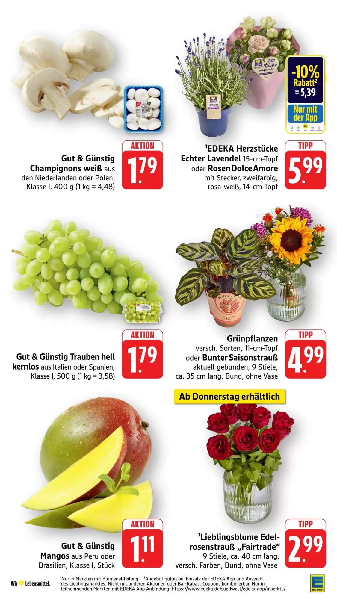 EDEKA Berger Prospekt (ab 13.07.2026) zum Blättern - Seite 10