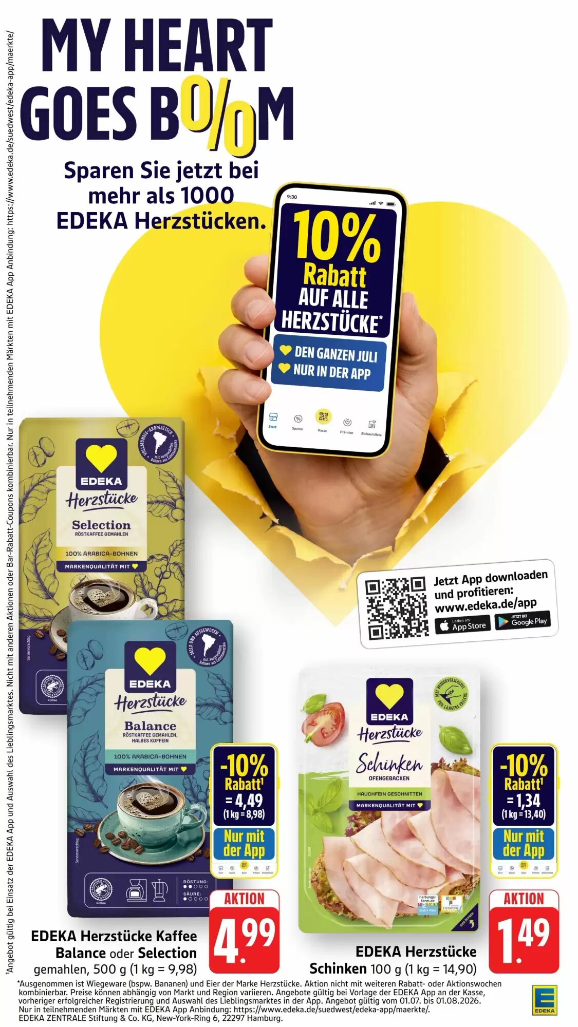 EDEKA Berger Prospekt (ab 13.07.2026) zum Blättern - Seite 12