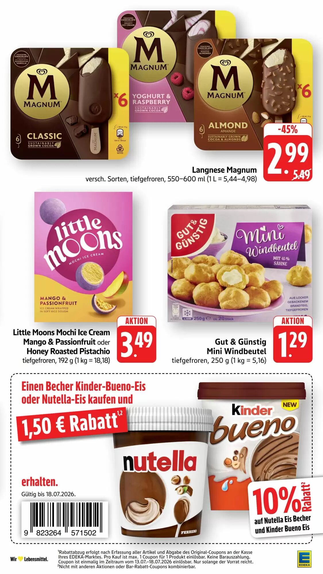 EDEKA Berger Prospekt (ab 13.07.2026) zum Blättern - Seite 19