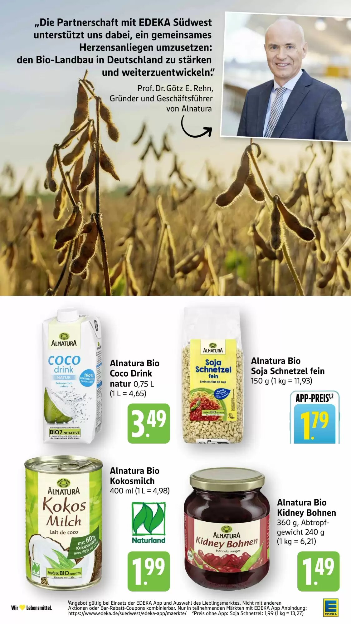 EDEKA Berger Prospekt (ab 13.07.2026) zum Blättern - Seite 21