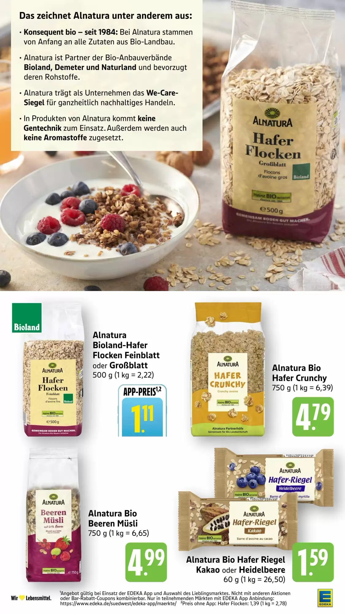 EDEKA Berger Prospekt (ab 13.07.2026) zum Blättern - Seite 23