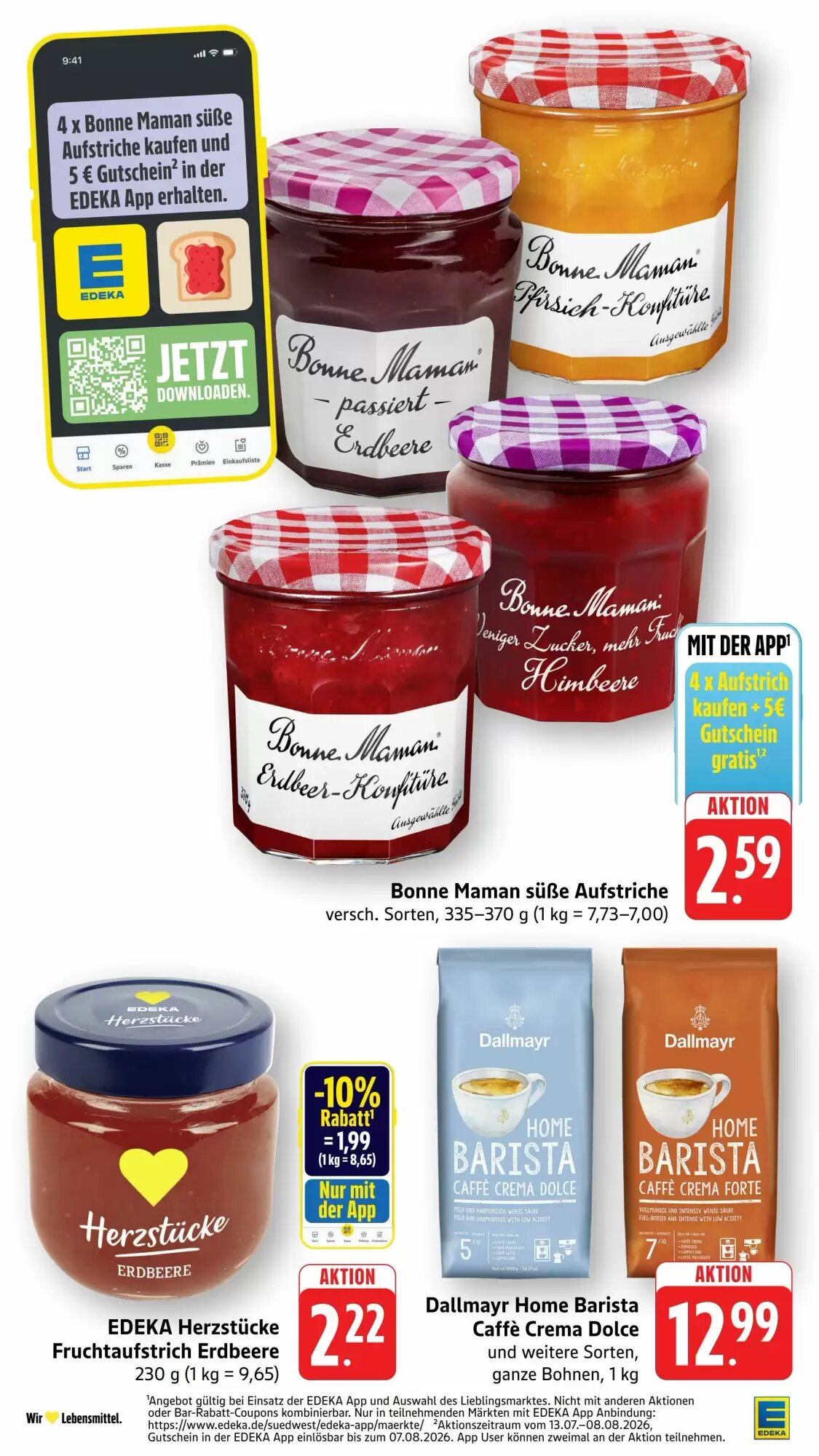 EDEKA Berger Prospekt (ab 13.07.2026) zum Blättern - Seite 24