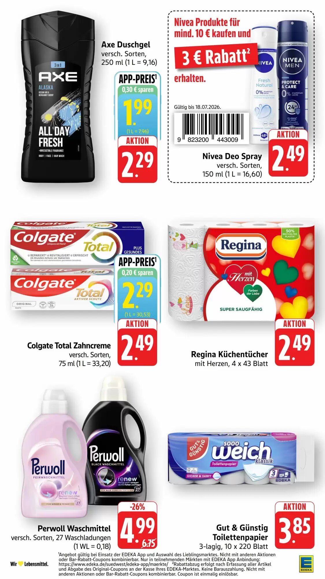 EDEKA Berger Prospekt (ab 13.07.2026) zum Blättern - Seite 38