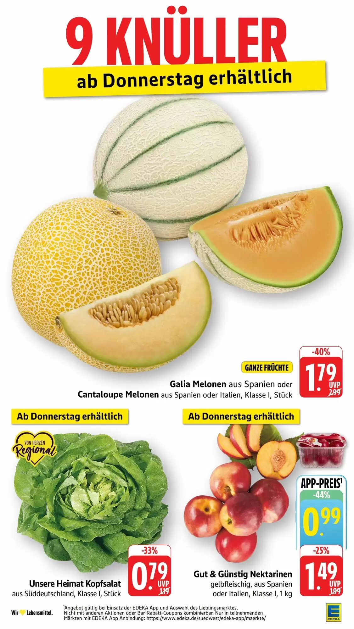 EDEKA Berger Prospekt (ab 13.07.2026) zum Blättern - Seite 44