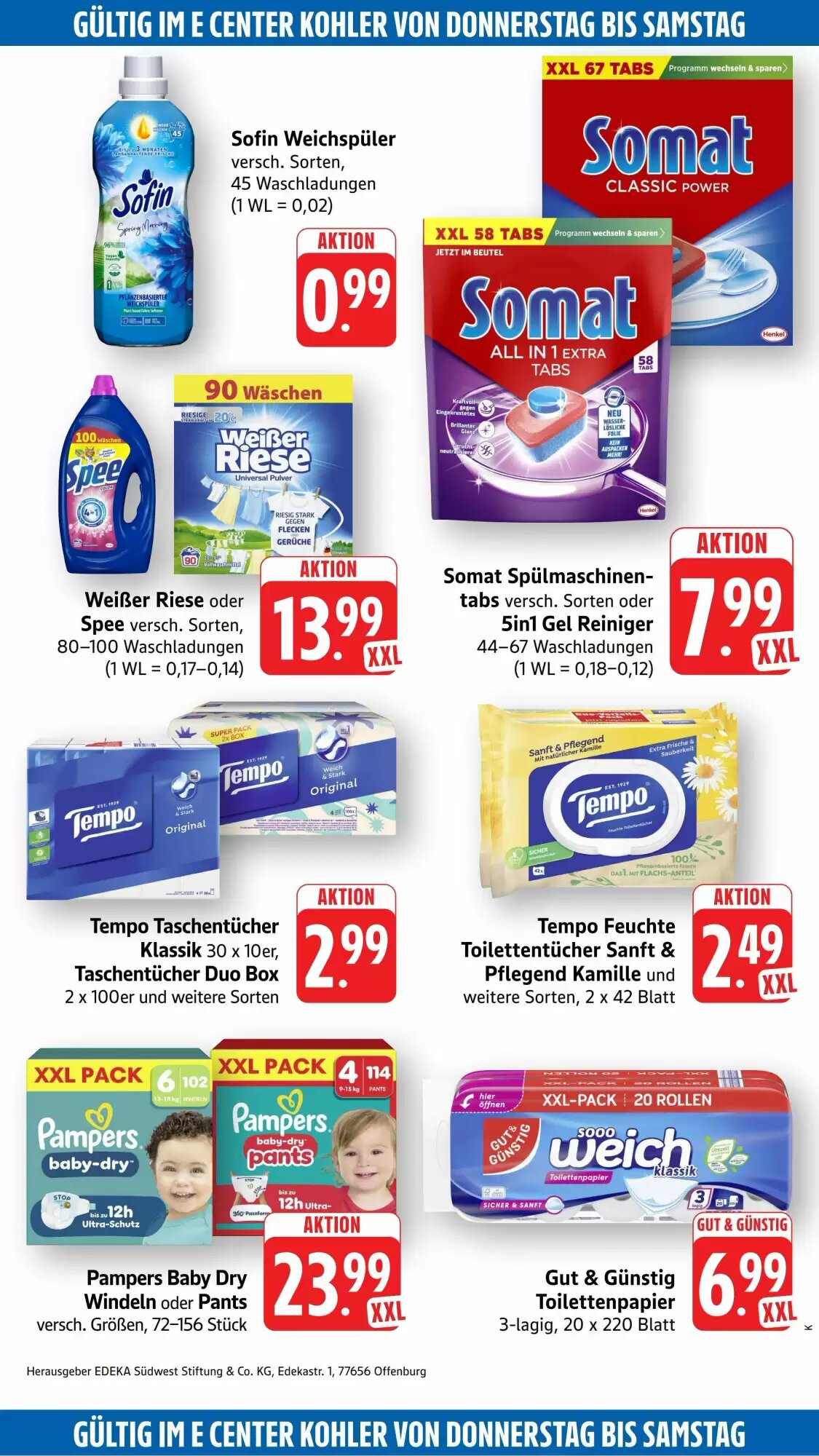 EDEKA Berger Prospekt (ab 13.07.2026) zum Blättern - Seite 54