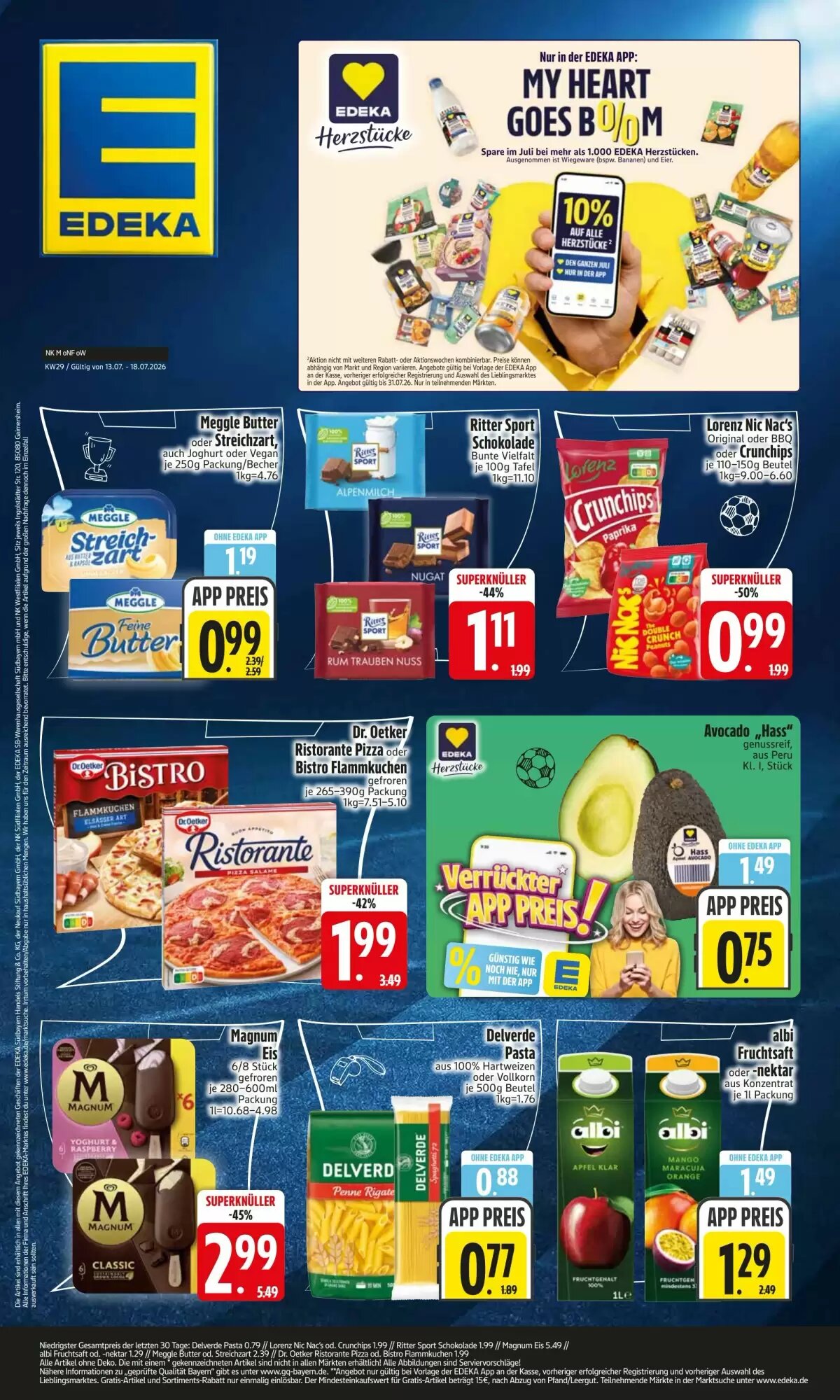 Edeka Aktiv Markt Prospekt (ab 13.07.2026) zum Blättern - Seite 1