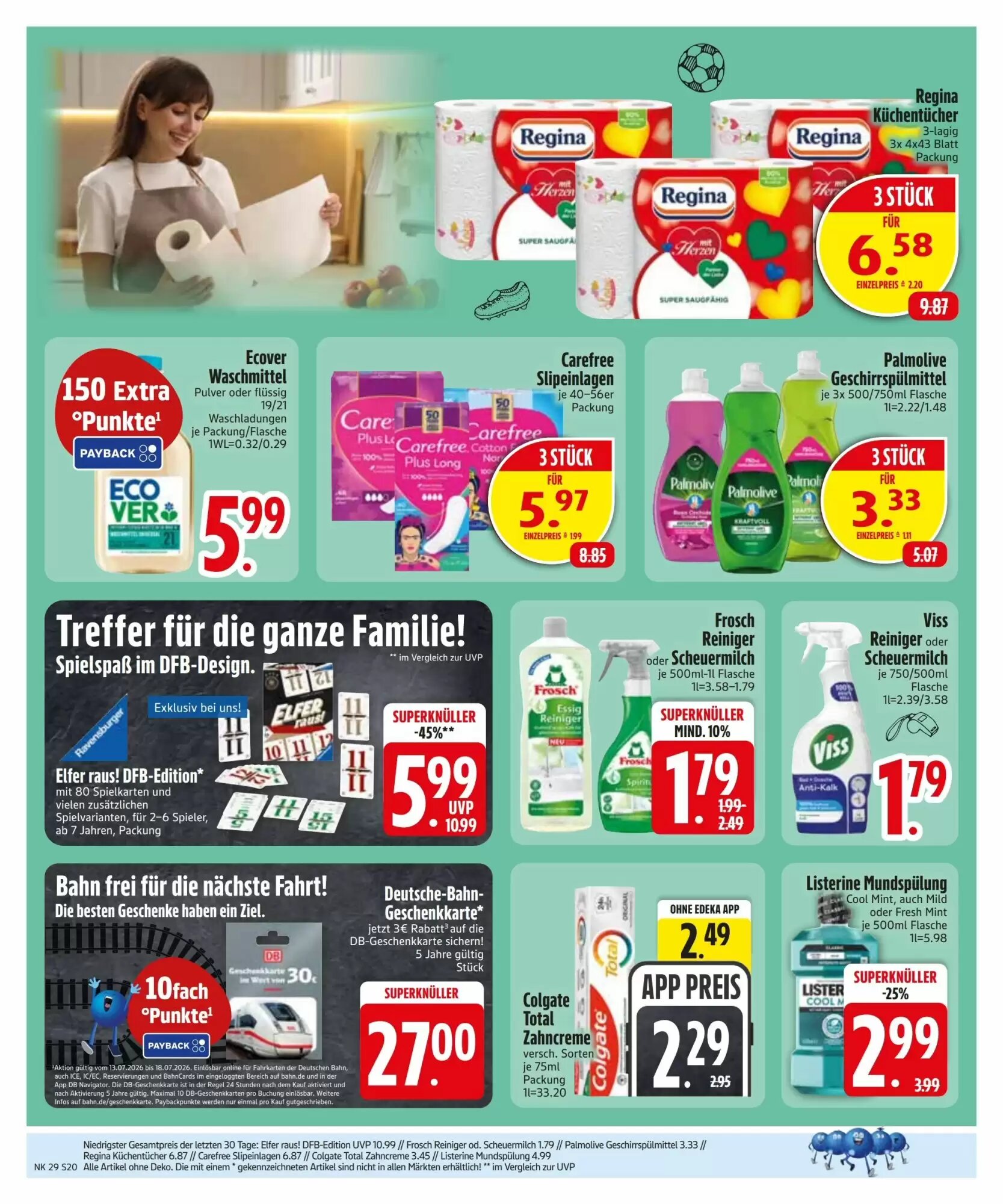 Edeka Aktiv Markt Prospekt (ab 13.07.2026) zum Blättern - Seite 22