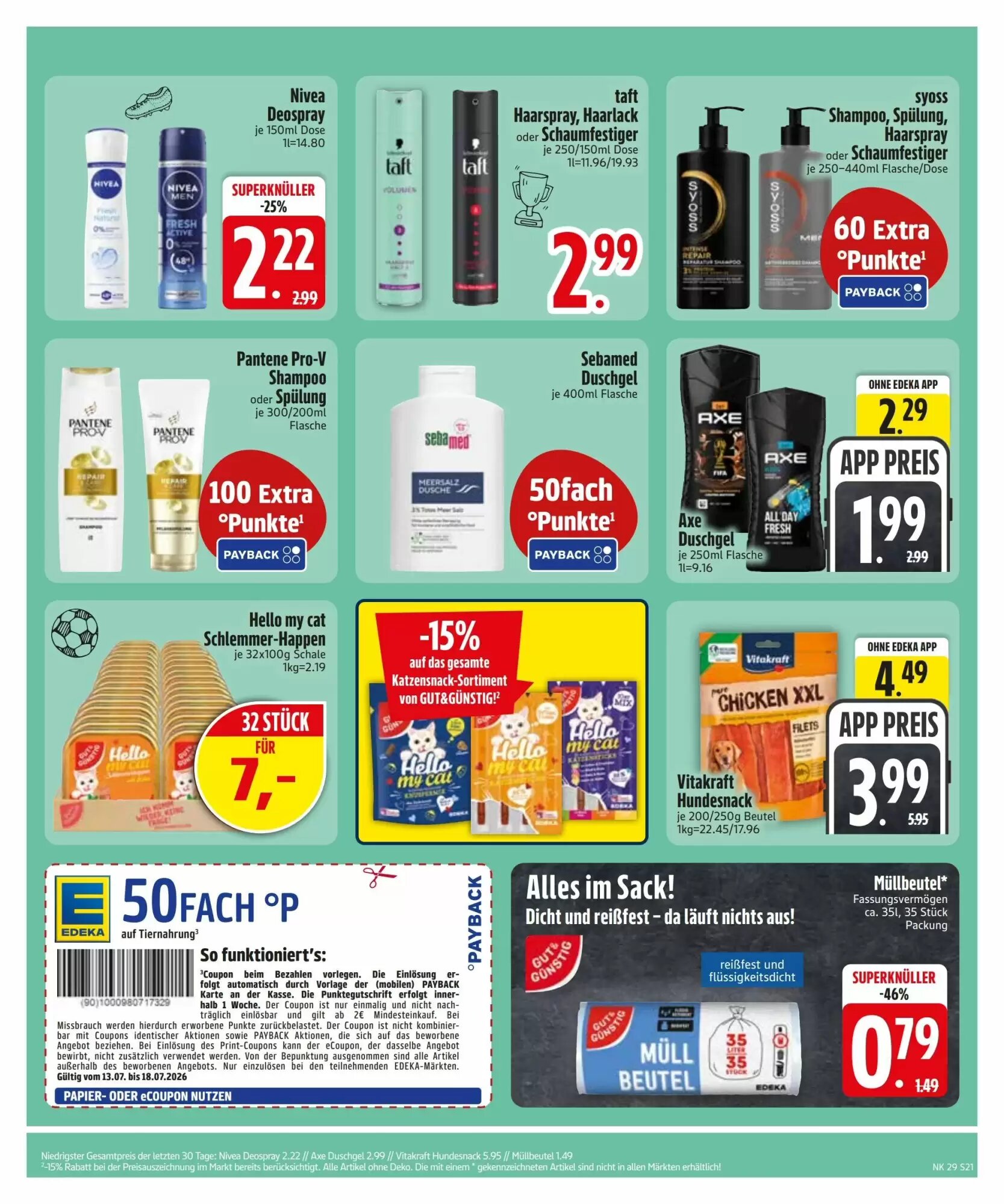Edeka Aktiv Markt Prospekt (ab 13.07.2026) zum Blättern - Seite 23