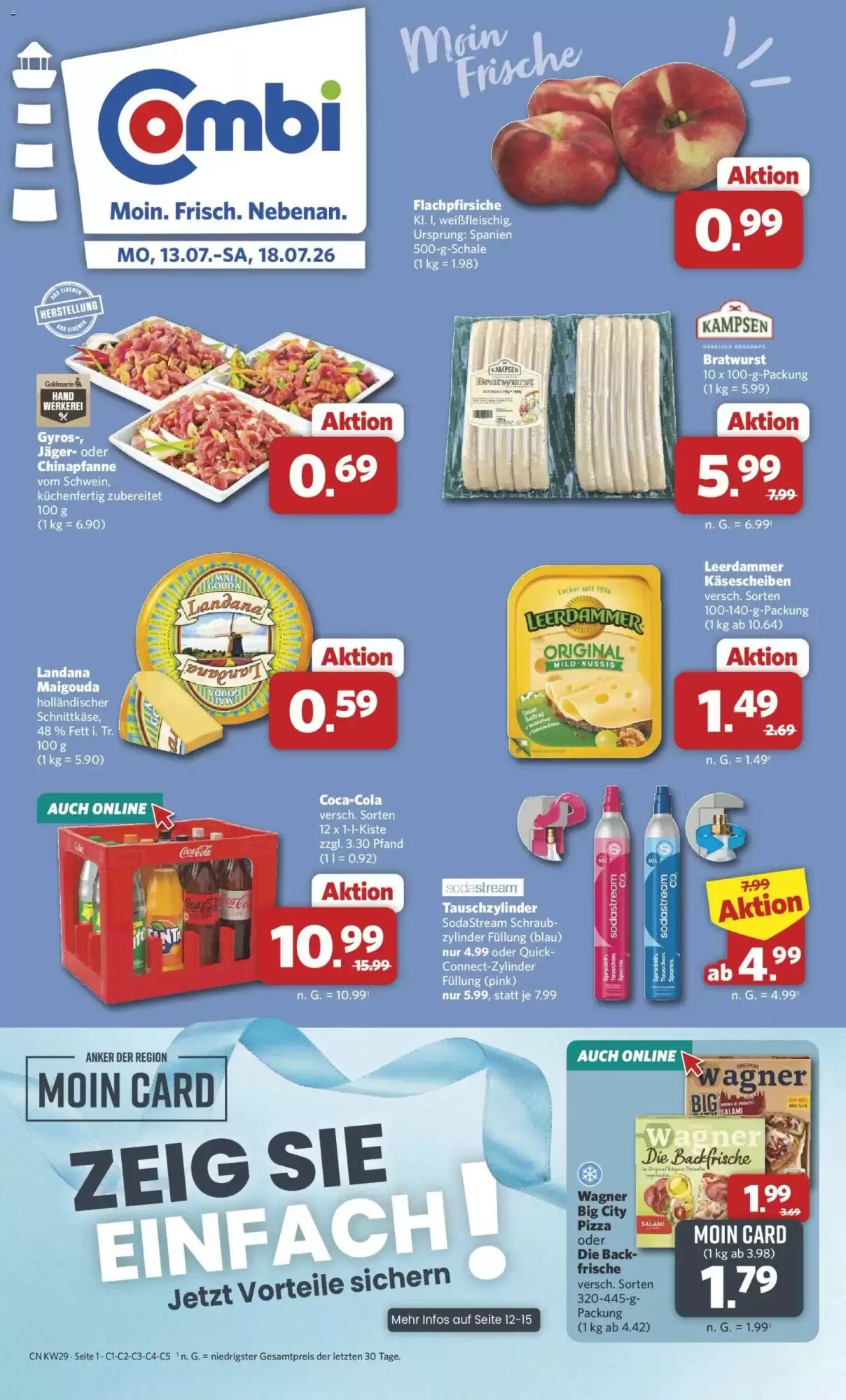 Combi Prospekt (ab 13.07.2026) zum Blättern - Seite 1