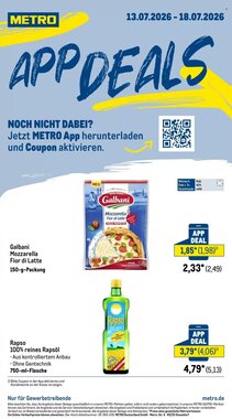 METRO Prospekt (ab 13.07.2026) zum Blättern
