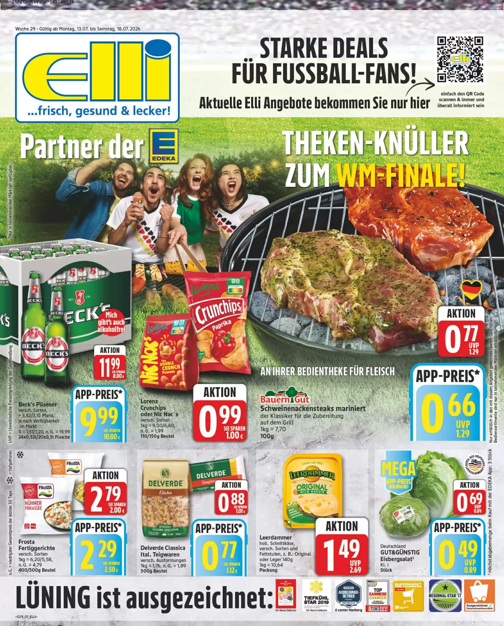 Elli Markt Prospekt (ab 13.07.2026) zum Blättern - Seite 1