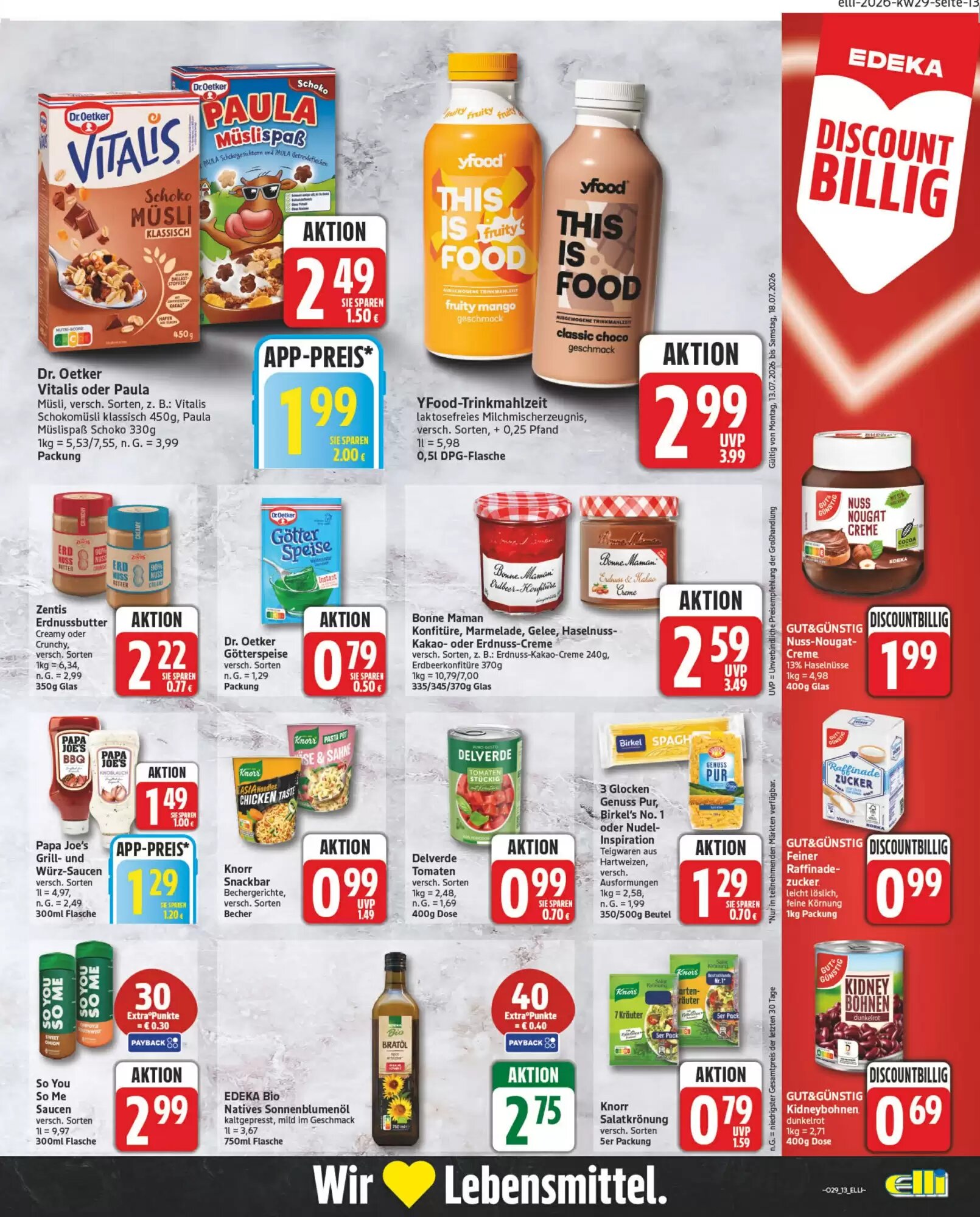 Elli Markt Prospekt (ab 13.07.2026) zum Blättern - Seite 13