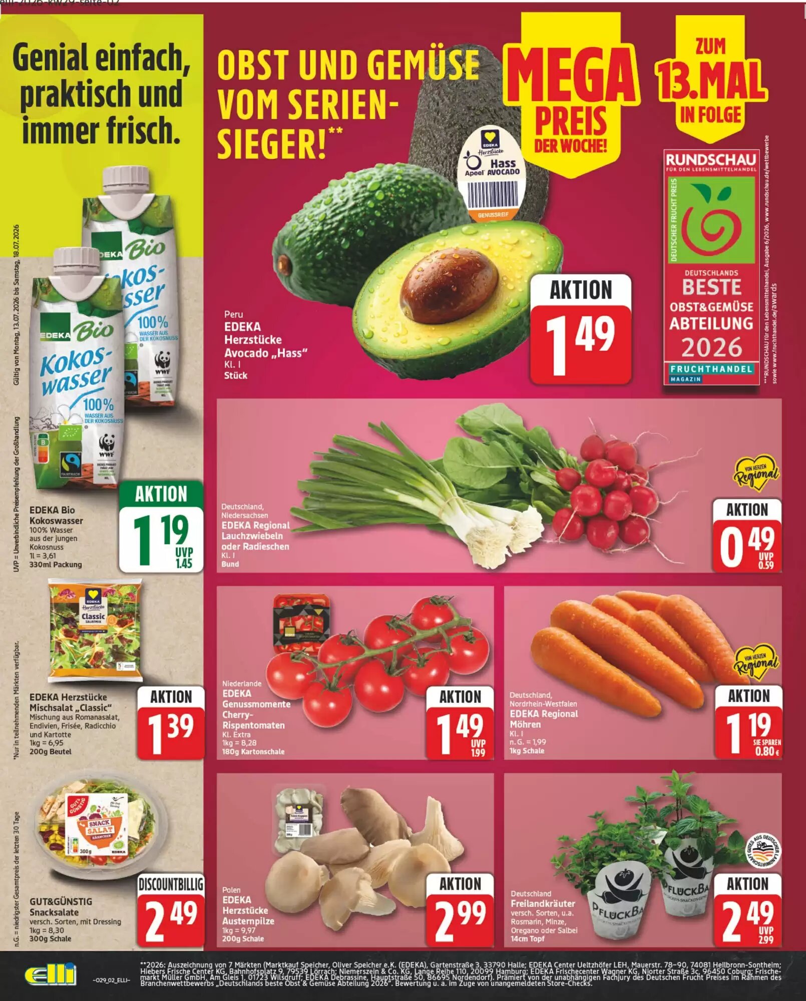 Elli Markt Prospekt (ab 13.07.2026) zum Blättern - Seite 2
