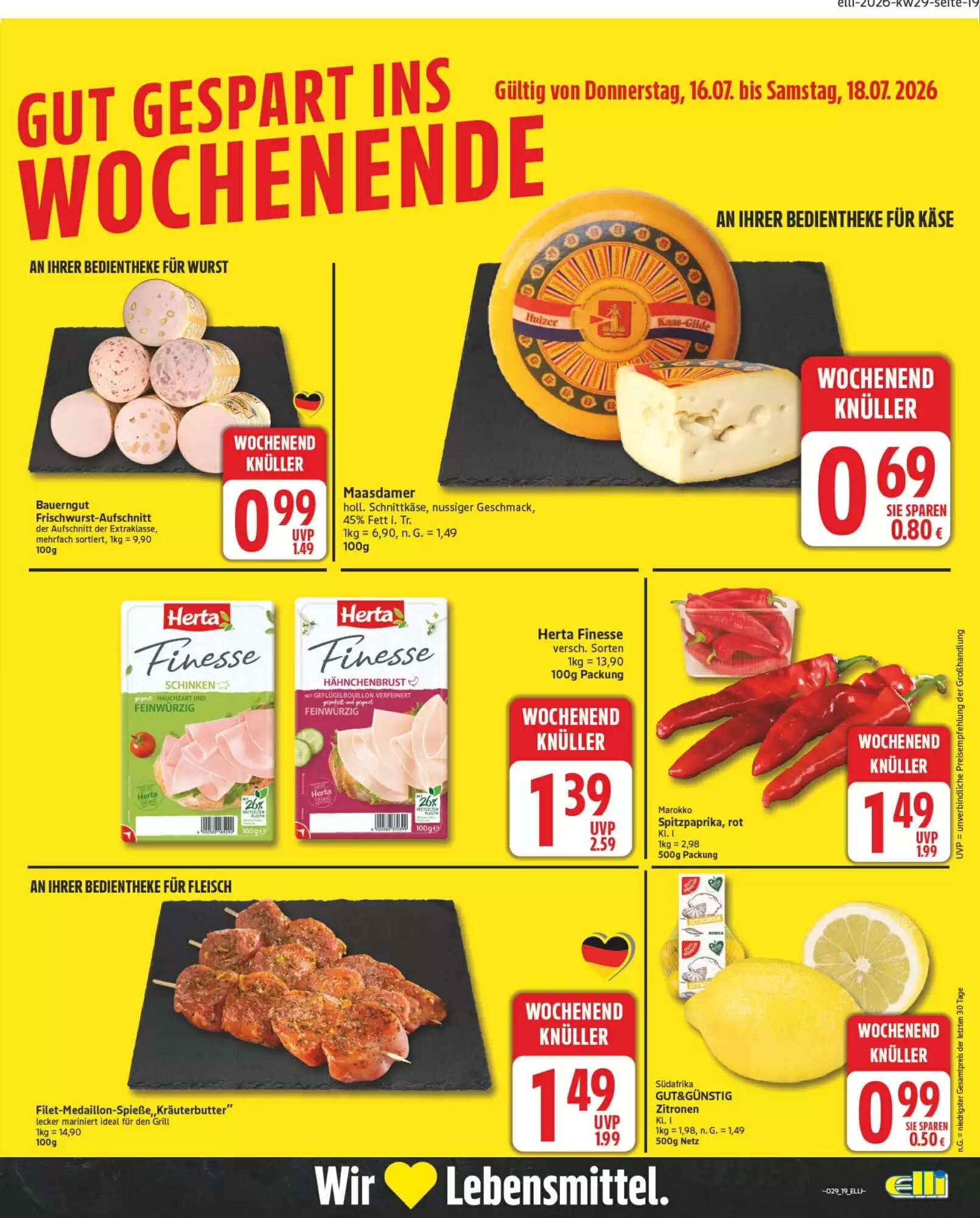 Elli Markt Prospekt (ab 13.07.2026) zum Blättern - Seite 22