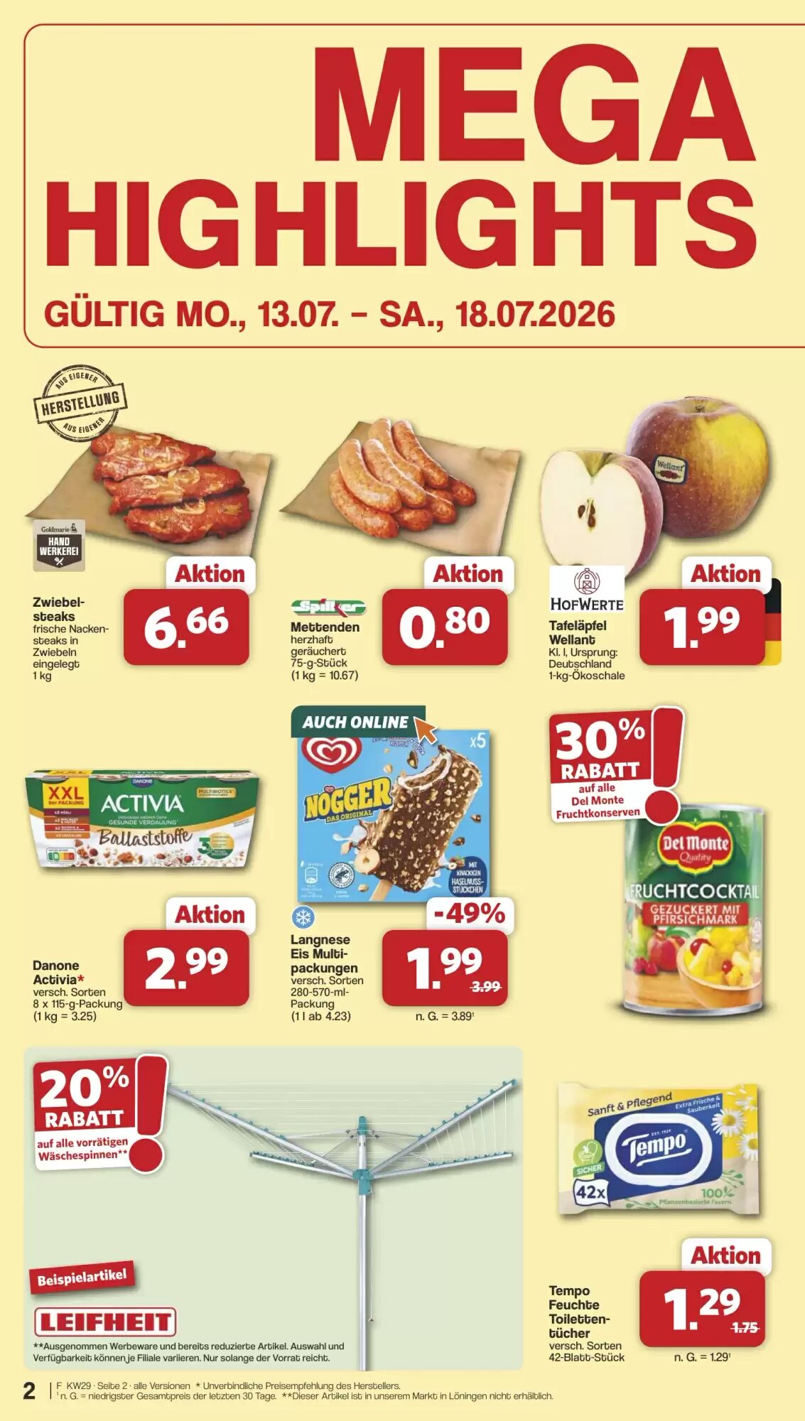 Famila Nord West Prospekt (ab 13.07.2026) zum Blättern - Seite 2