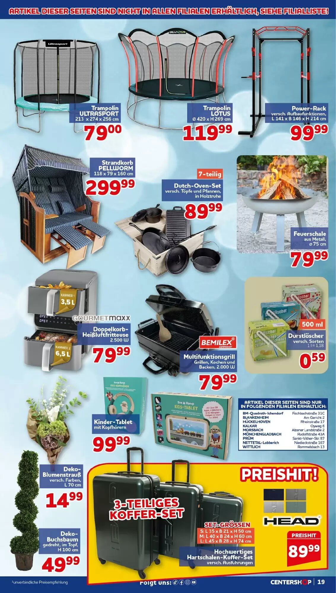 CENTERSHOP Prospekt (ab 13.07.2026) zum Blättern - Seite 19
