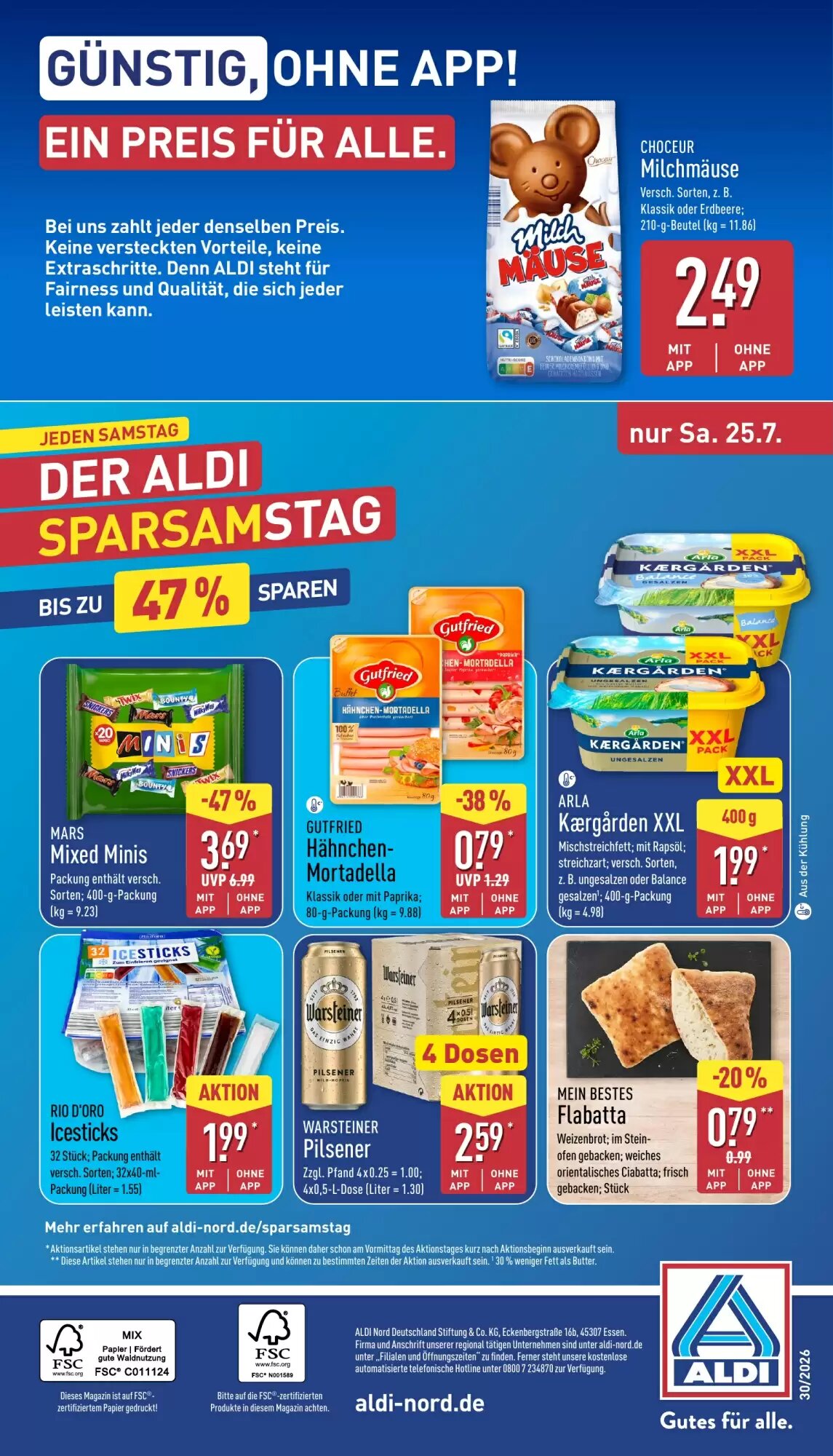 Aldi Nord Prospekt (ab 13.07.2026) zum Blättern - Seite 32