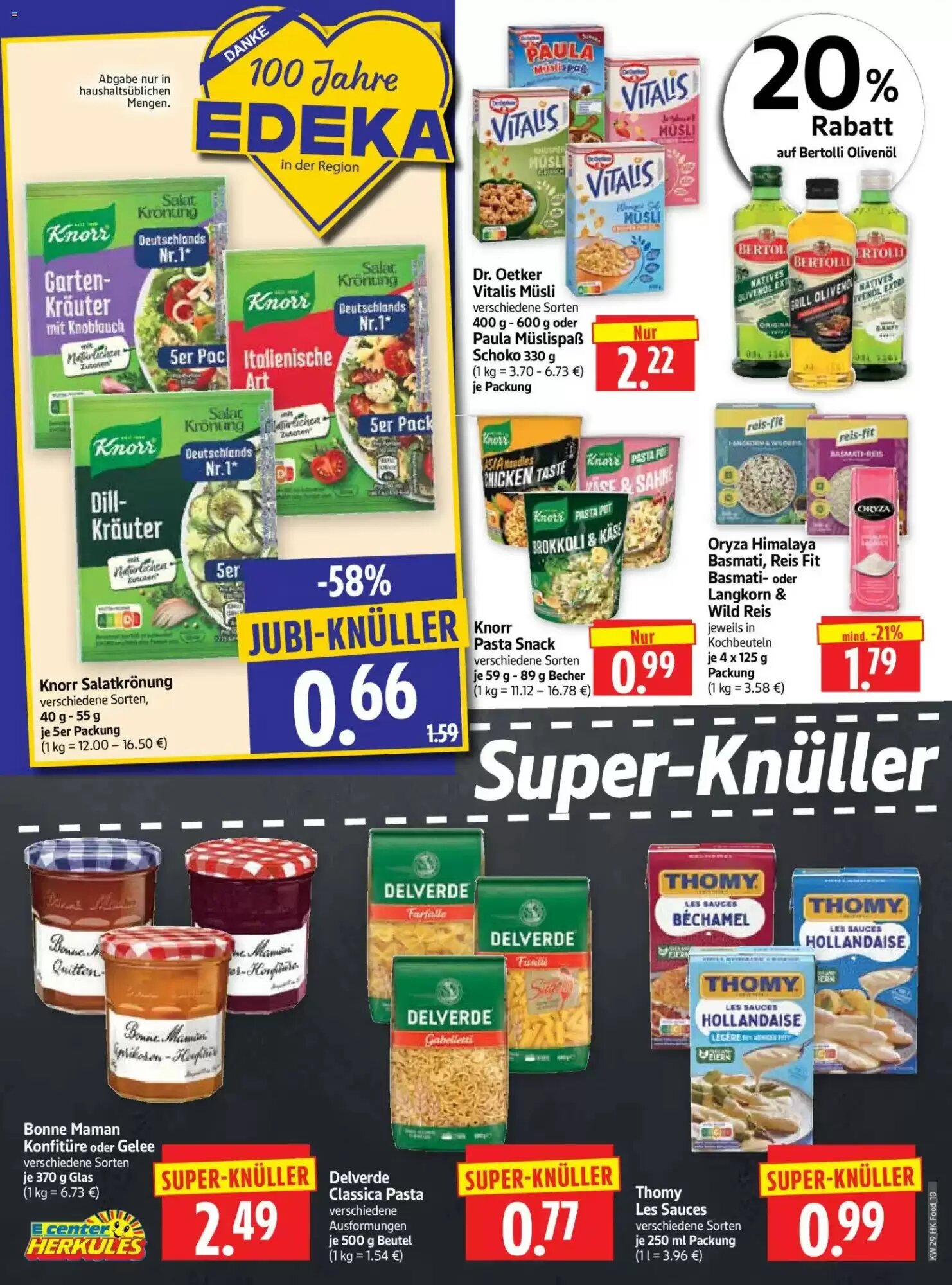 Edeka Herkules Prospekt (ab 13.07.2026) zum Blättern - Seite 10
