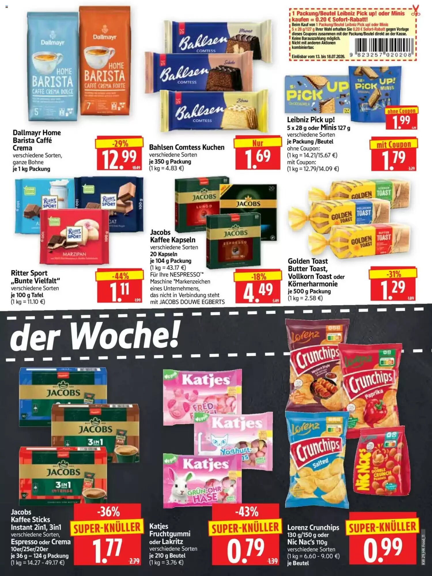 Edeka Herkules Prospekt (ab 13.07.2026) zum Blättern - Seite 11
