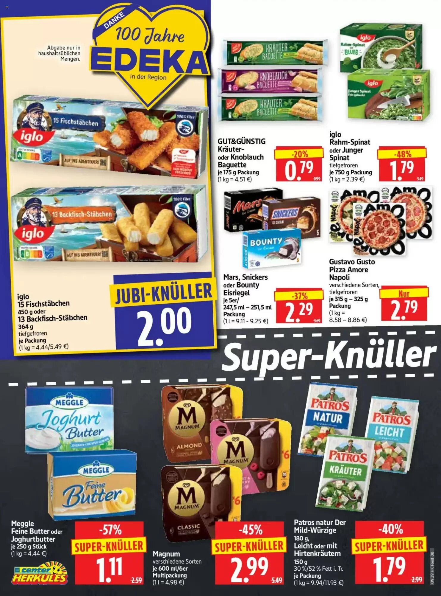 Edeka Herkules Prospekt (ab 13.07.2026) zum Blättern - Seite 8