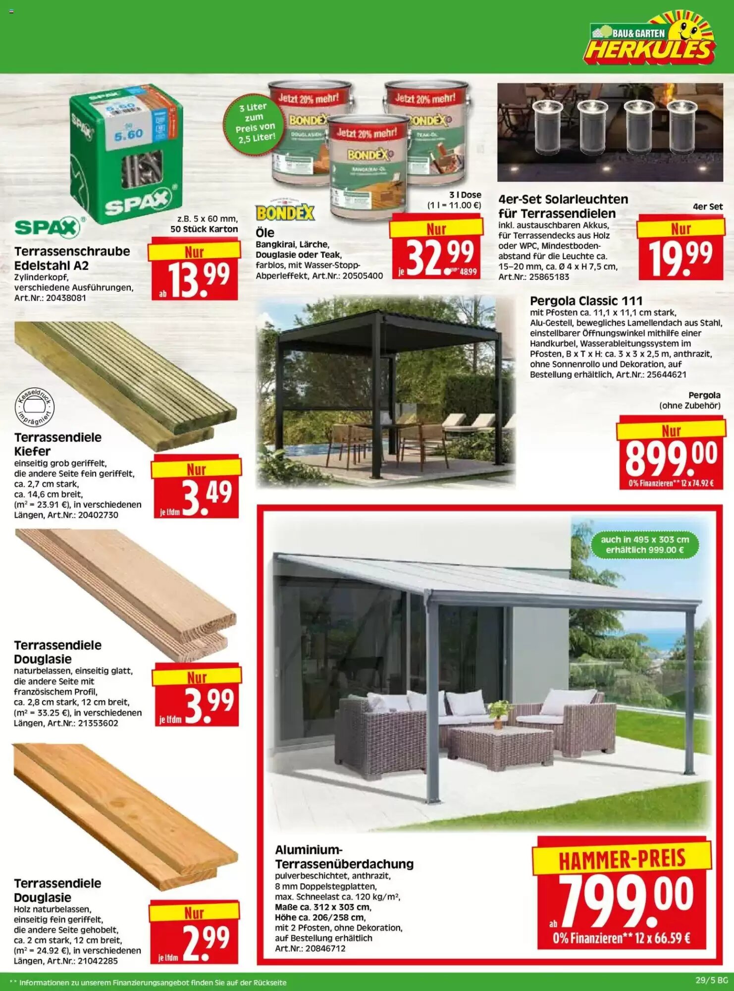 Herkules Baumarkt Prospekt (ab 13.07.2026) zum Blättern - Seite 5